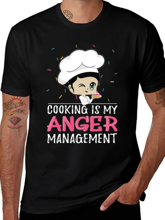 Cooking is My Anger Management T-Shirt