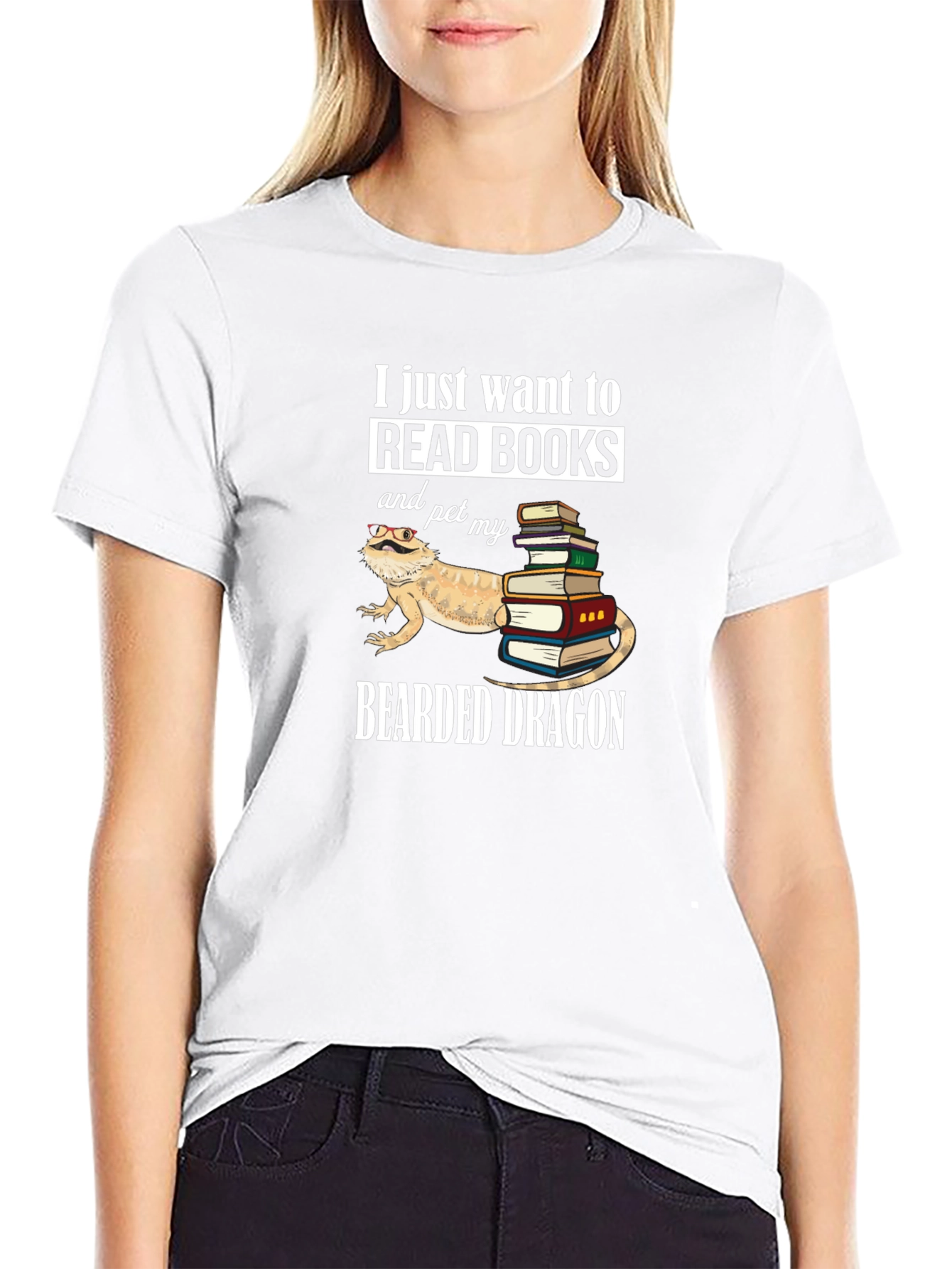 Bearded Dragon Reader T-Shirt