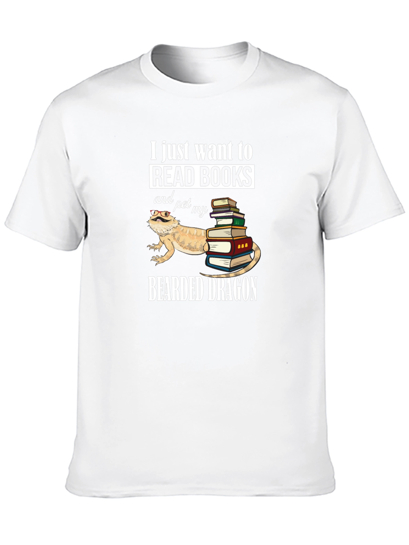 Bearded Dragon Reader T-Shirt