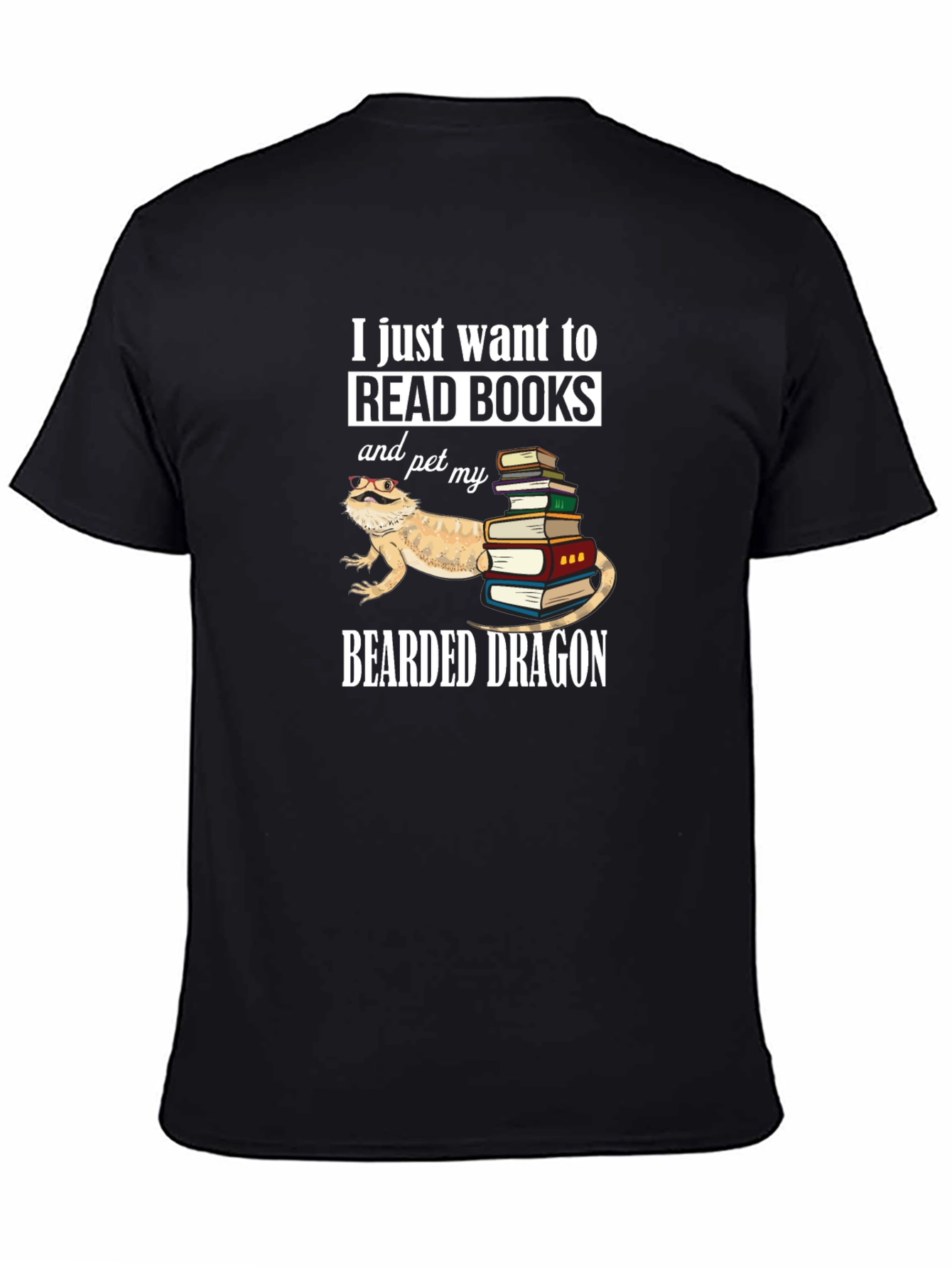Bearded Dragon Reader T-Shirt