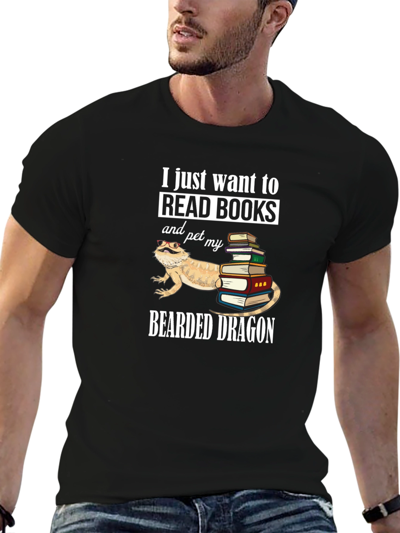 Bearded Dragon Reader T-Shirt
