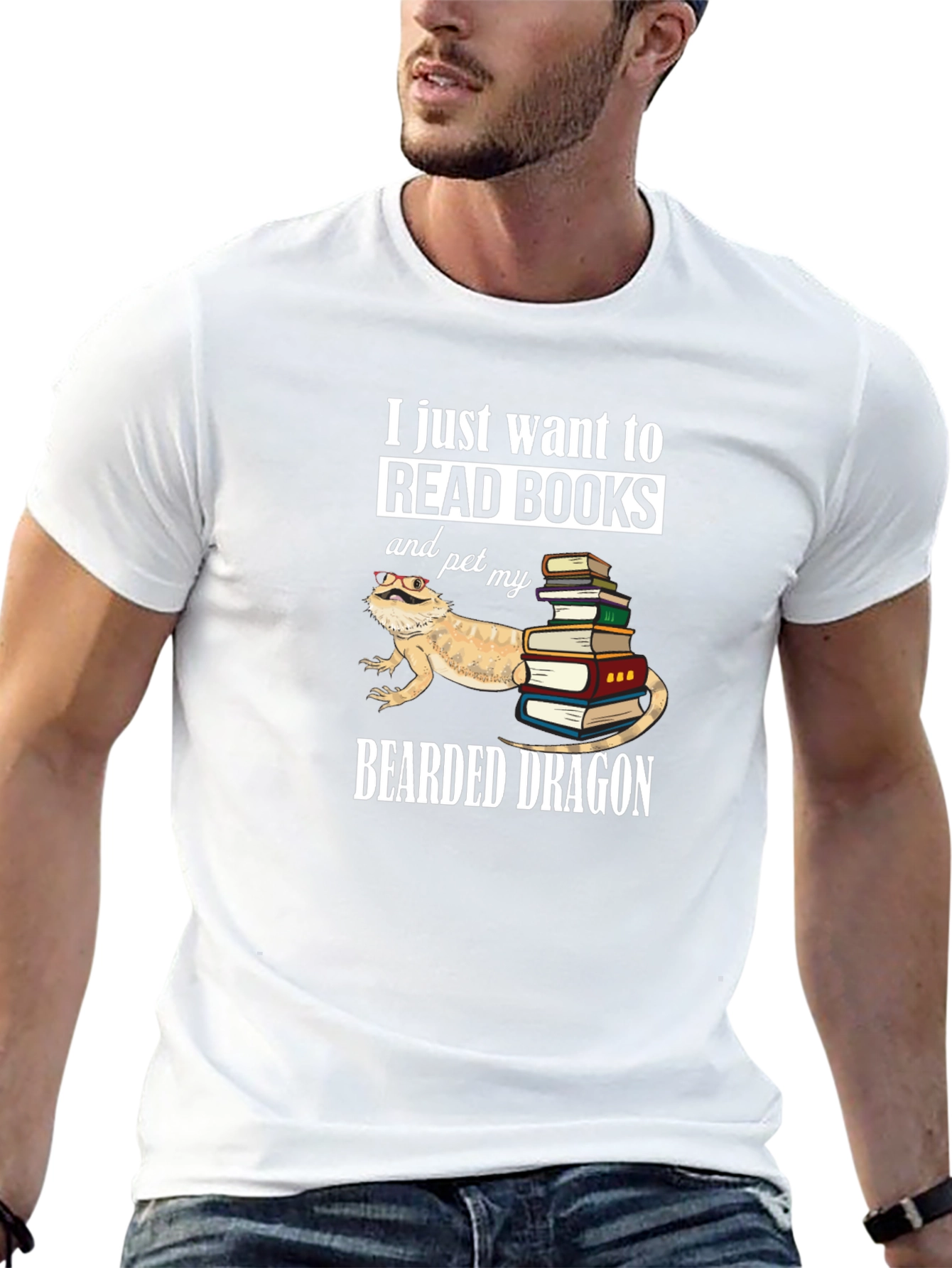 Bearded Dragon Reader T-Shirt