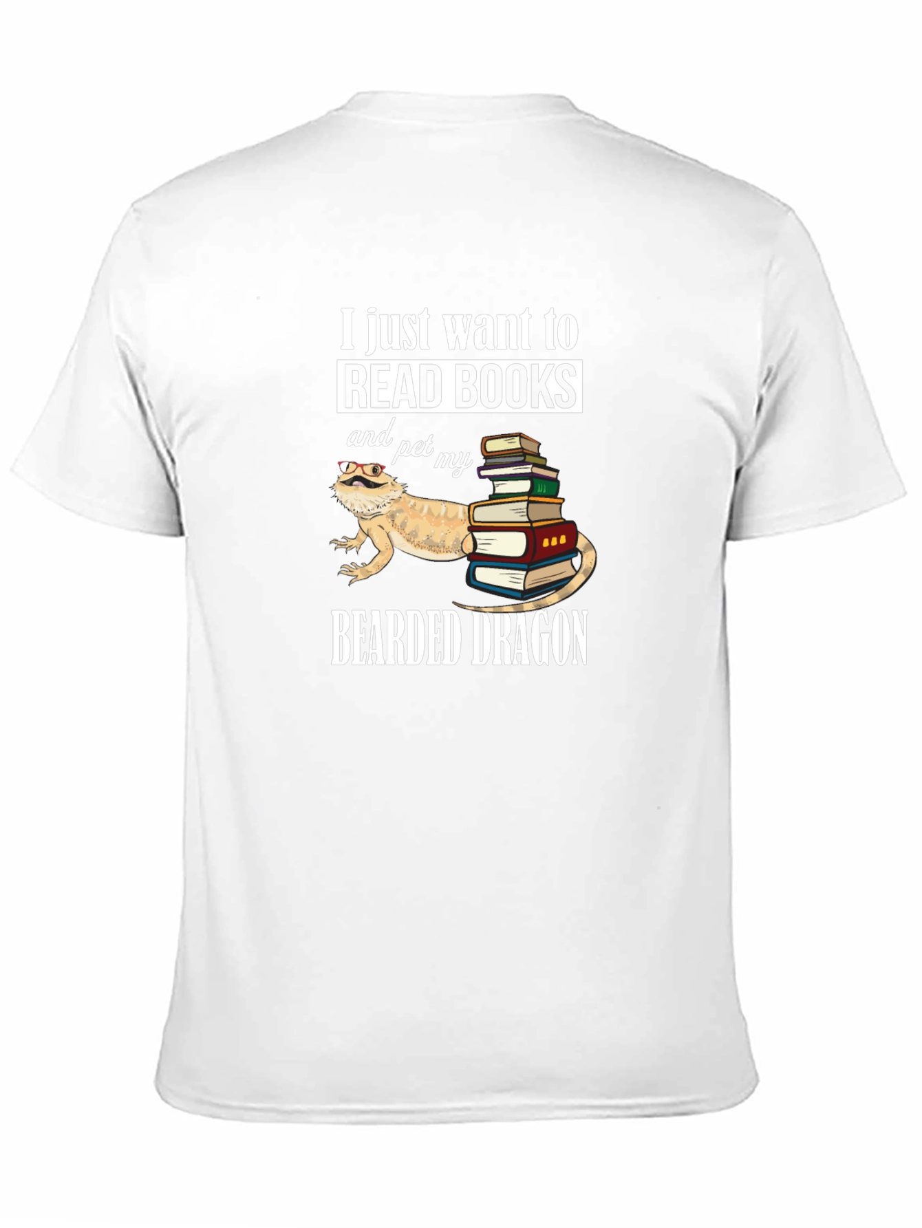 Bearded Dragon Reader T-Shirt