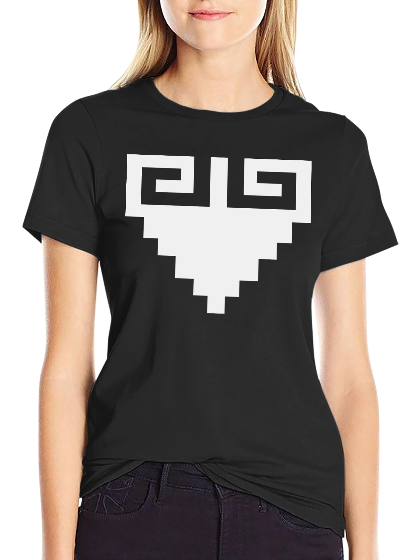 Pixel Heart T-Shirt - Geek Chic Style