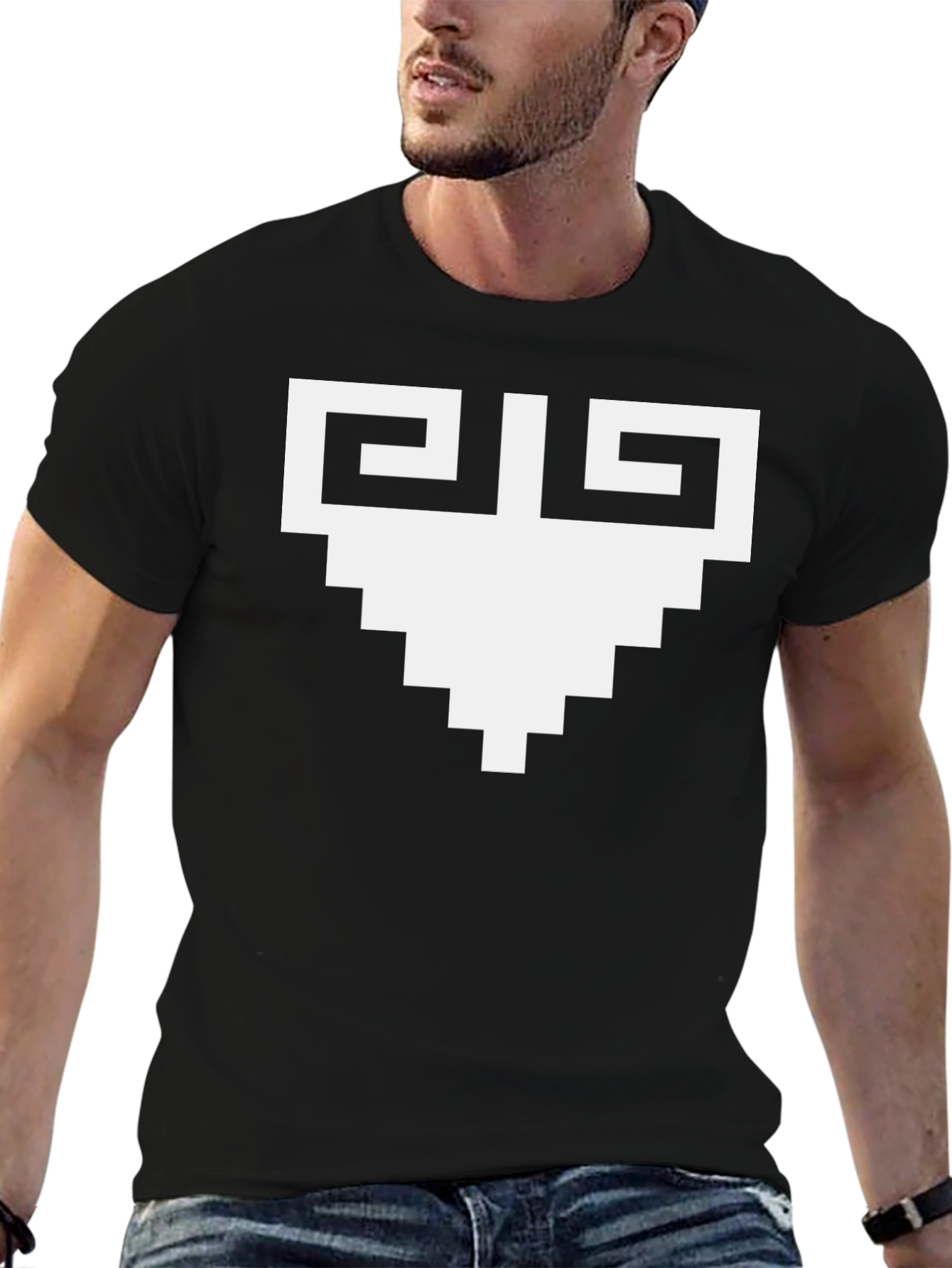 Pixel Heart T-Shirt - Geek Chic Style
