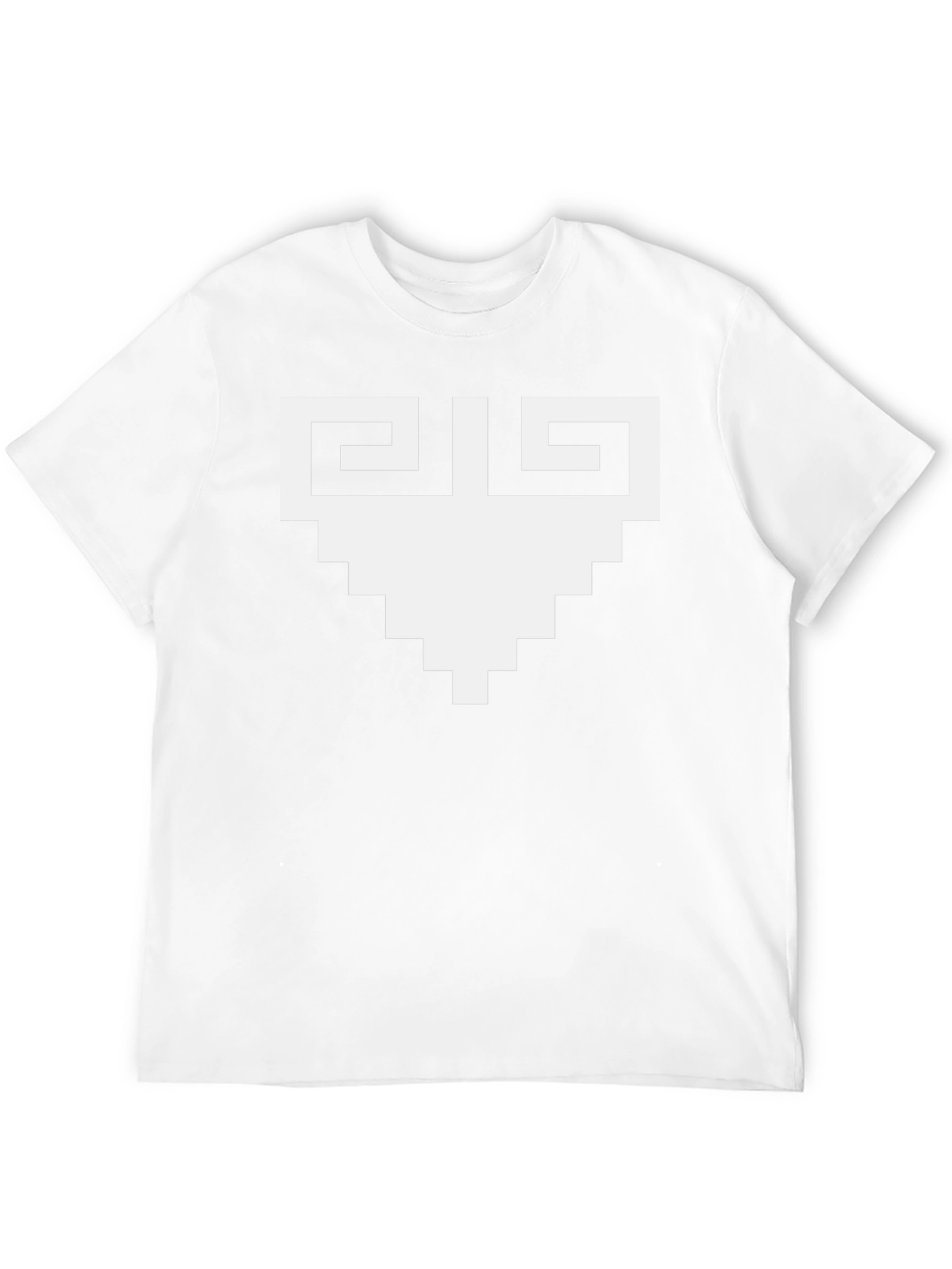 Pixel Heart T-Shirt - Geek Chic Style