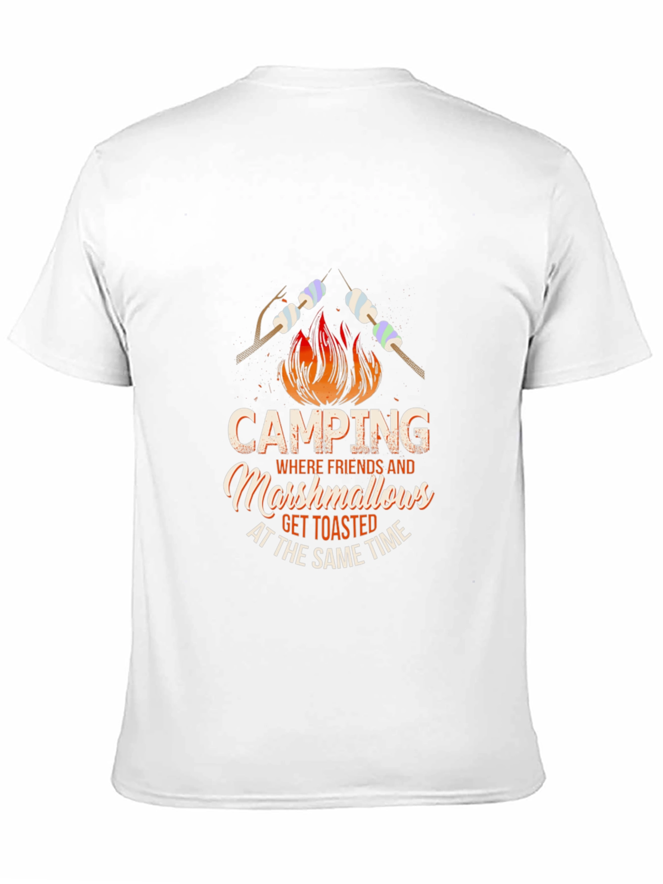 Camping Marshmallows Graphic Tee - Toasted Friends