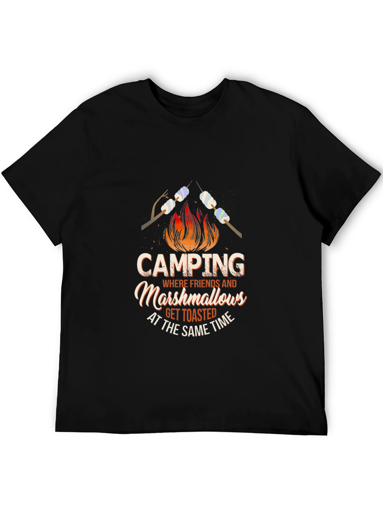 Camping Marshmallows Graphic Tee - Toasted Friends