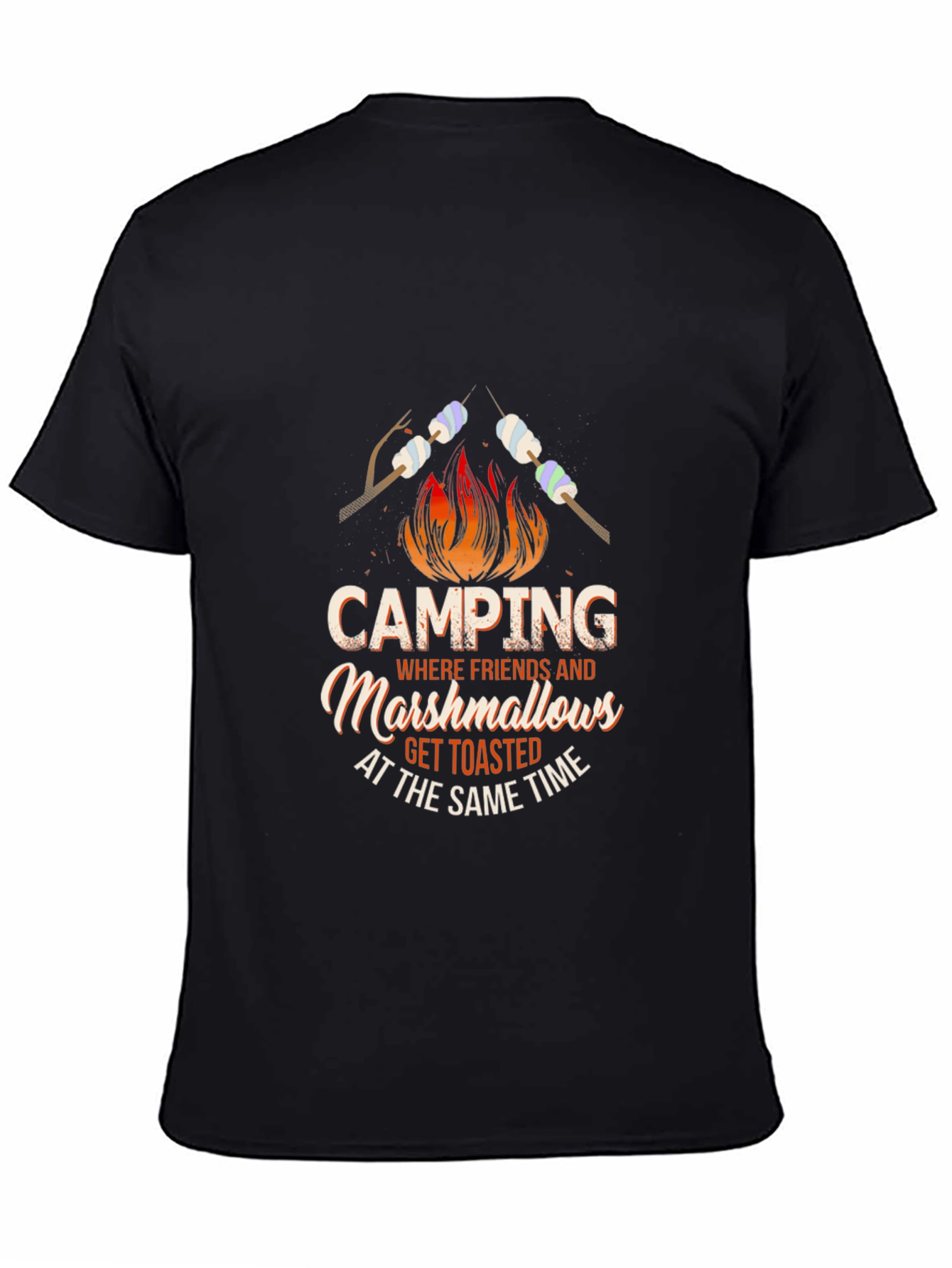 Camping Marshmallows Graphic Tee - Toasted Friends