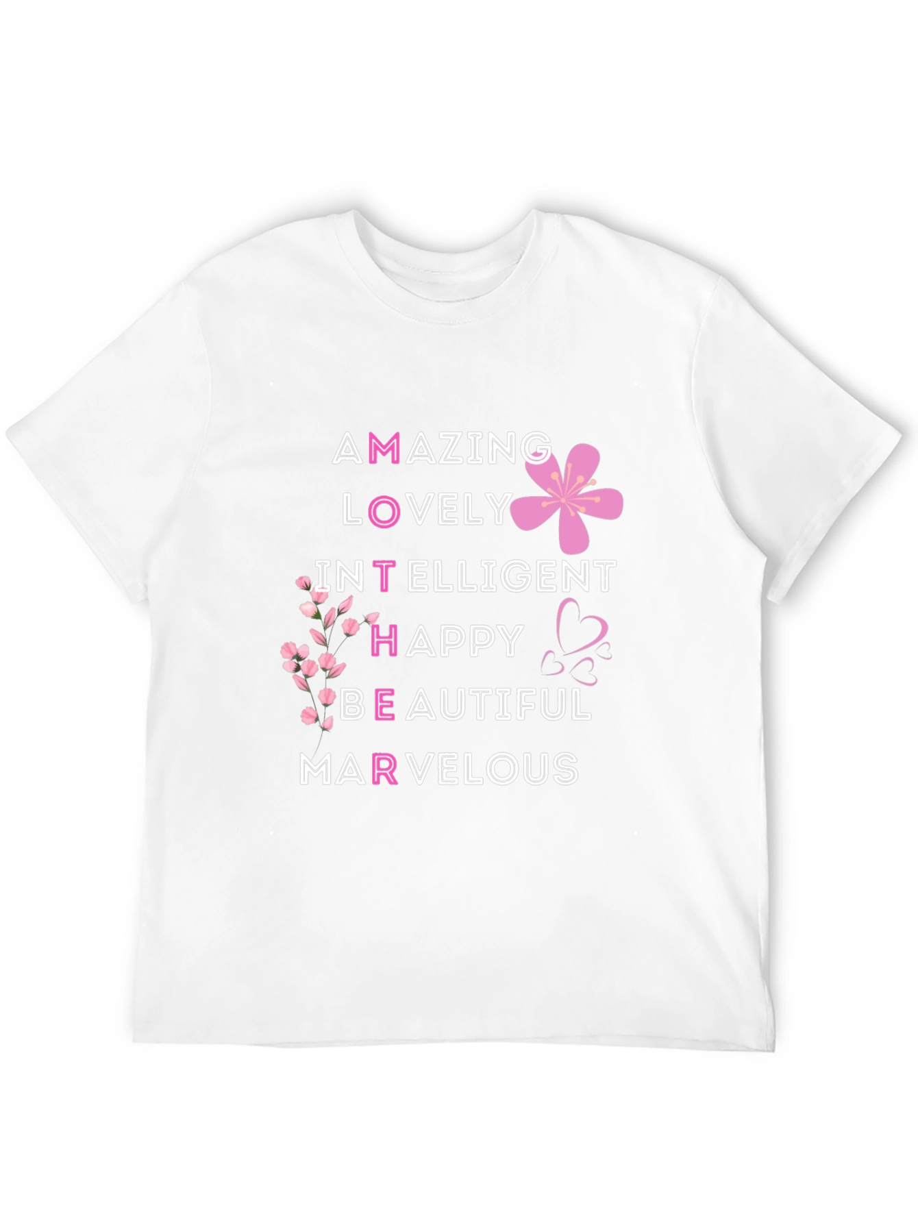Mothers Day T-Shirt - Amazing Lovely Intelligent