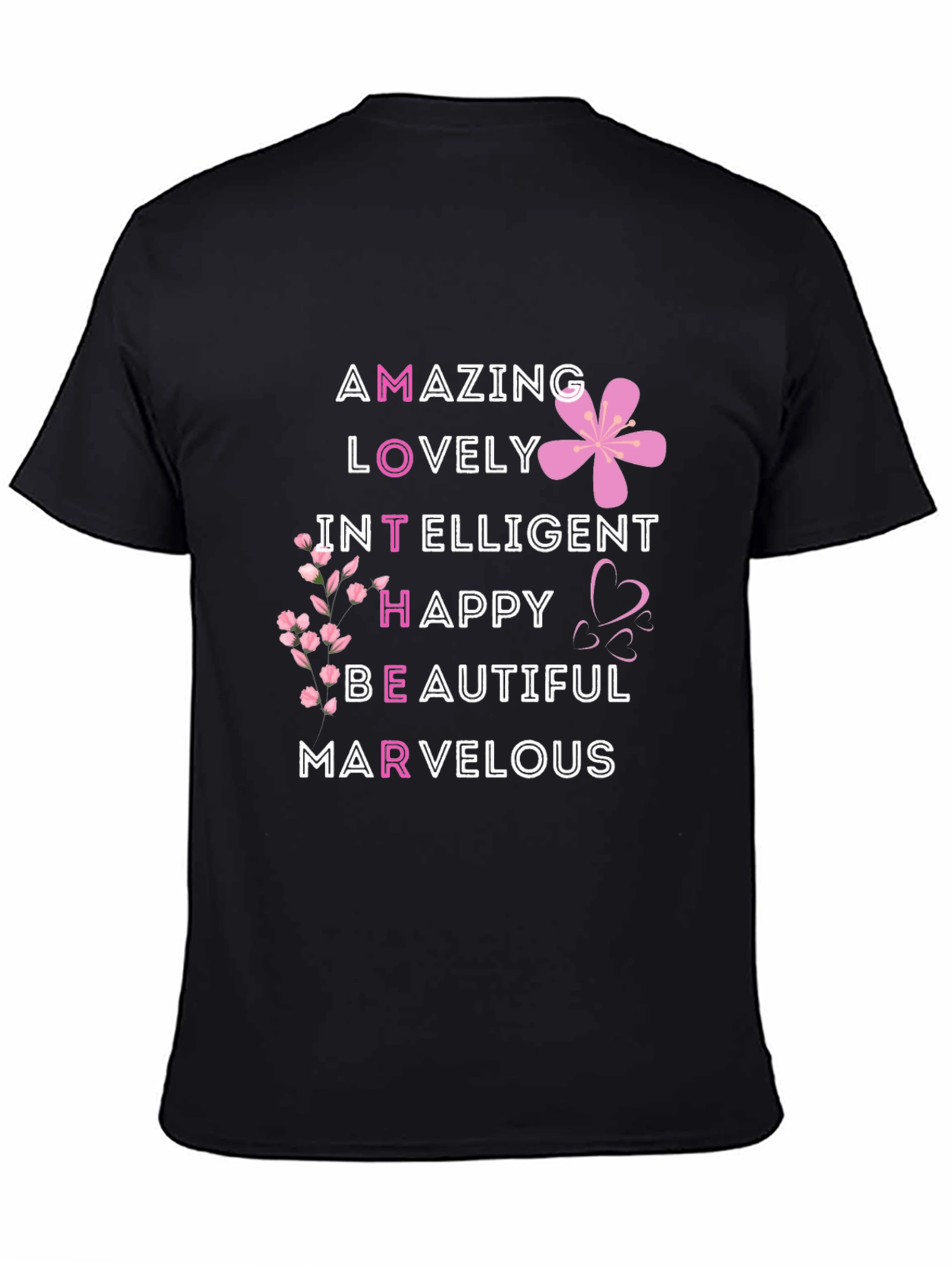 Mothers Day T-Shirt - Amazing Lovely Intelligent