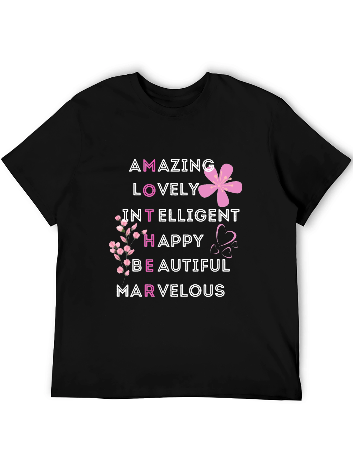 Mothers Day T-Shirt - Amazing Lovely Intelligent