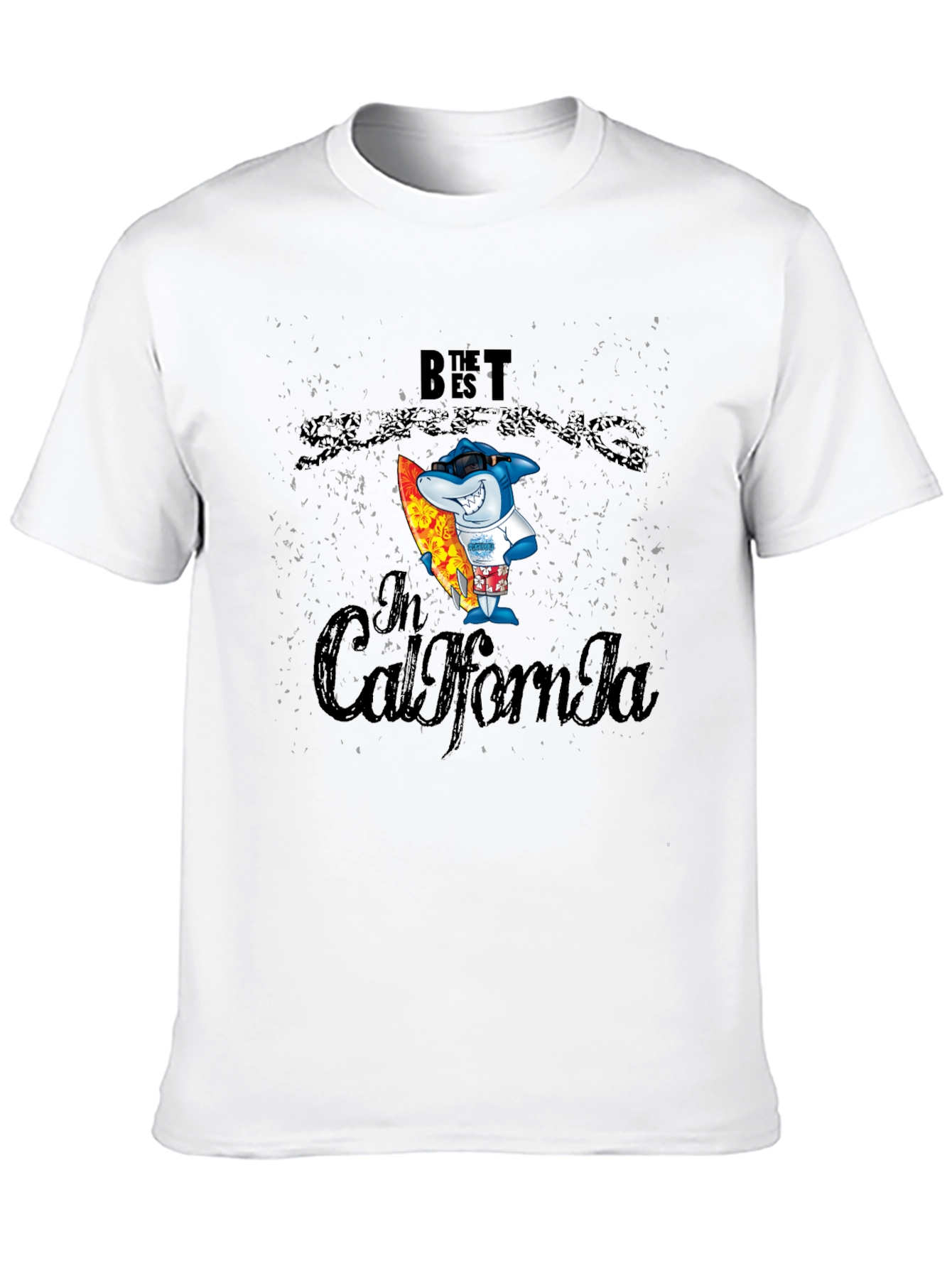 California Shark Graphic Tee
