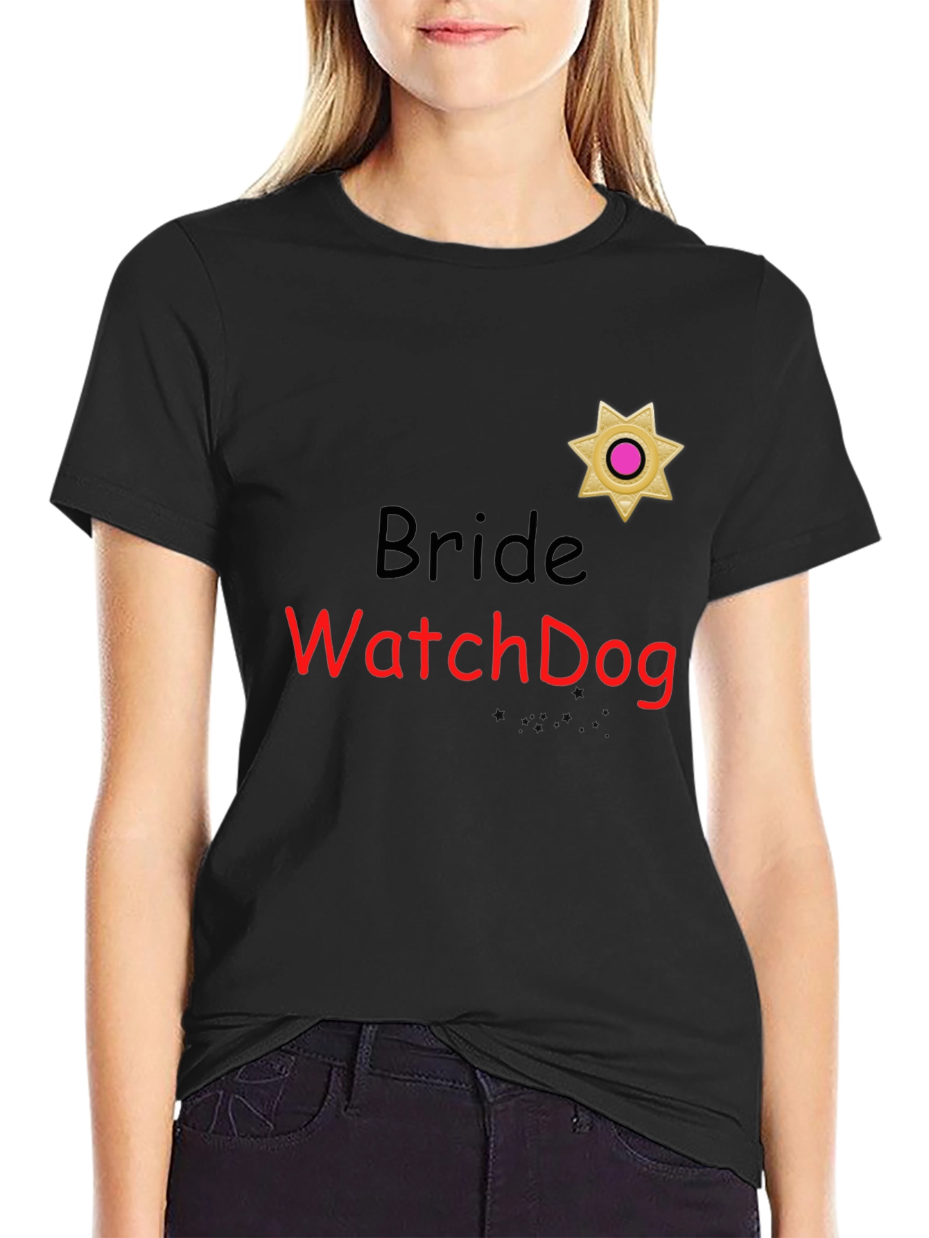 Bride Watchdog Graphic T-Shirt