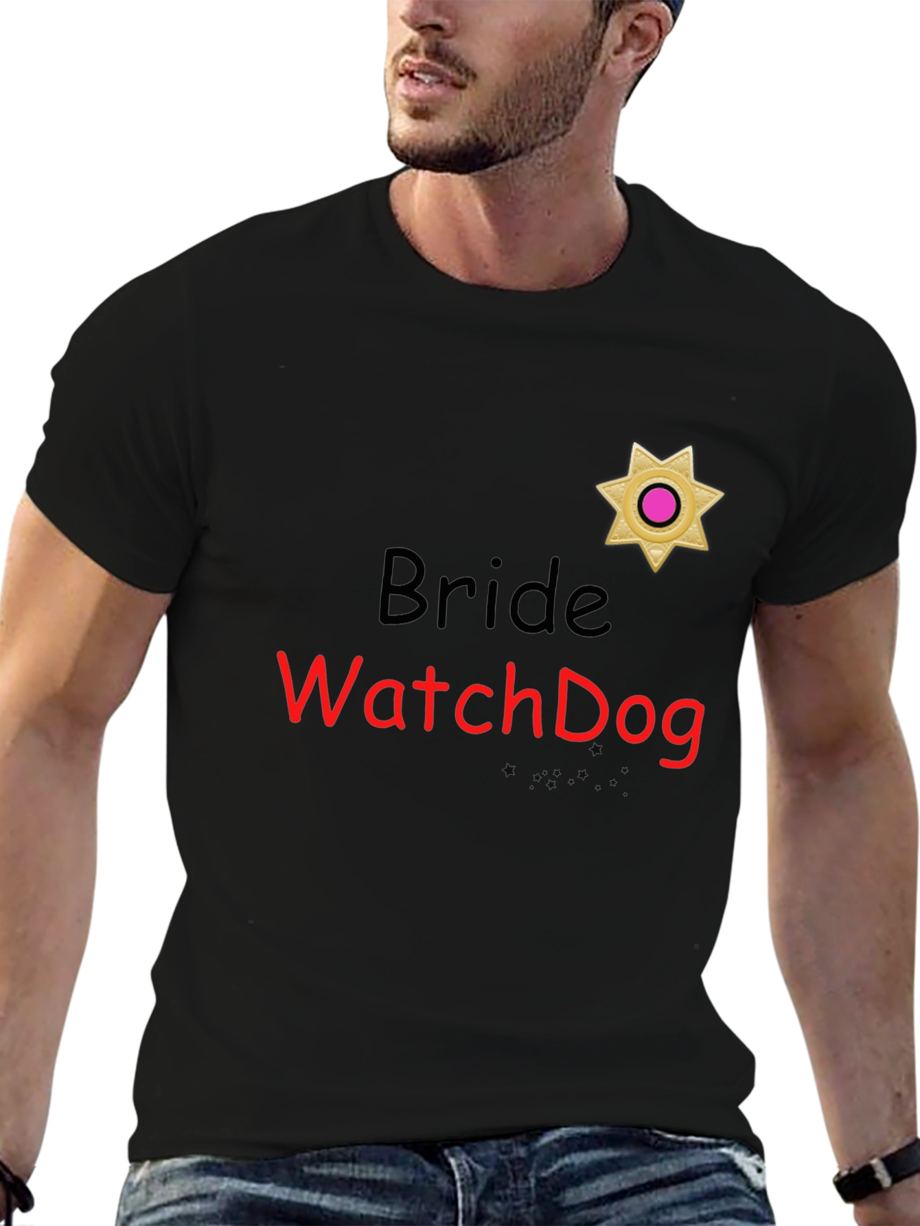 Bride Watchdog Graphic T-Shirt