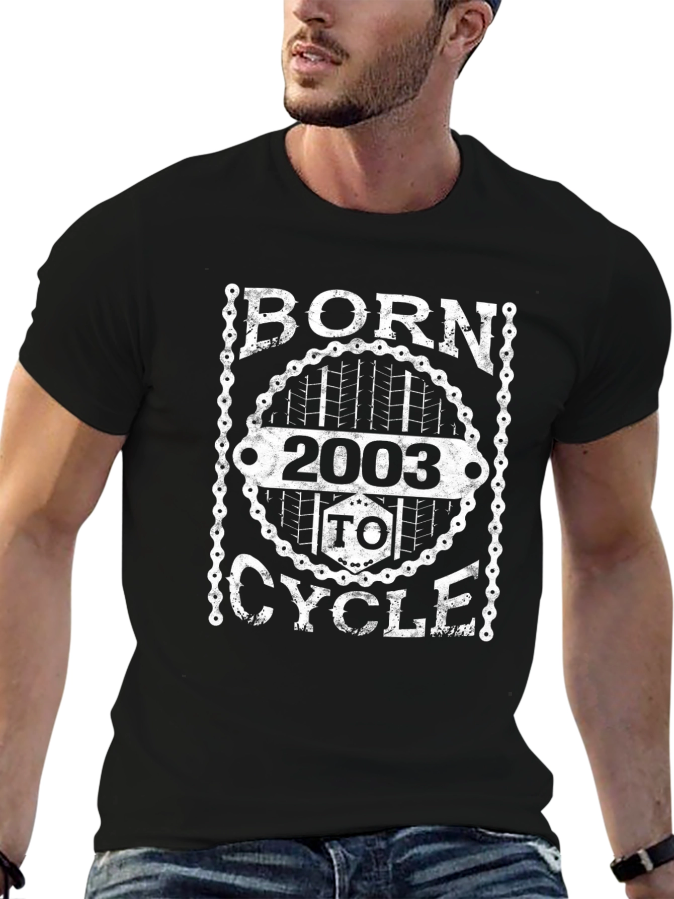 Born 2003 To Cycle T-Shirt