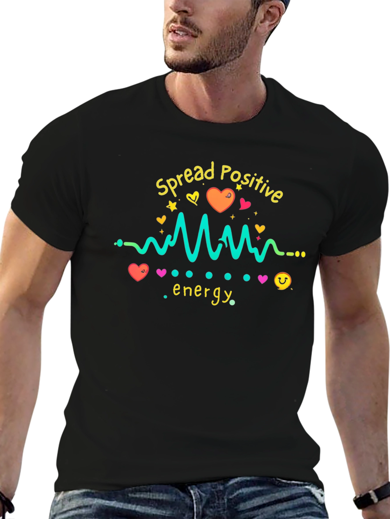 Spread Positive Energy Graphic Tee