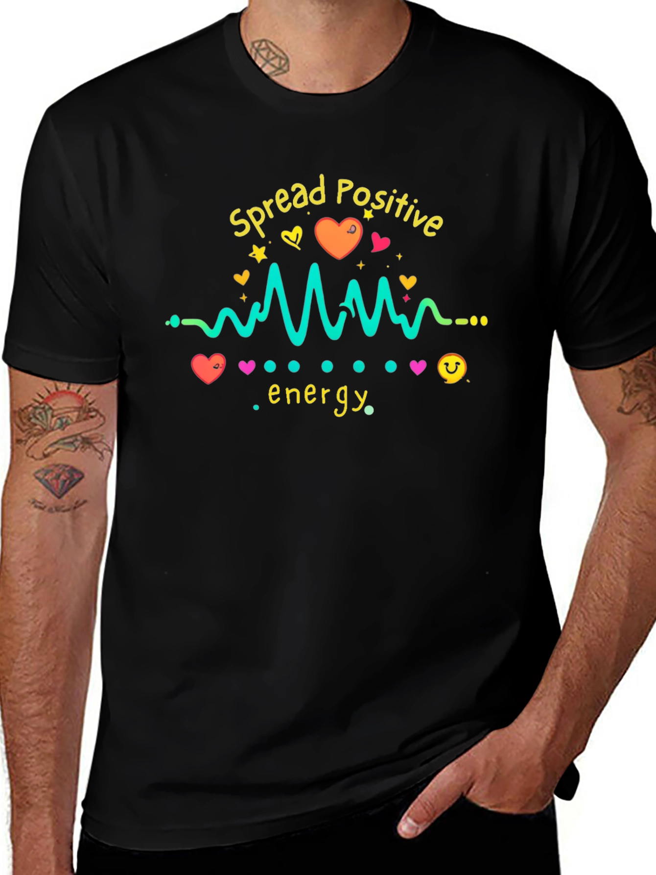 Spread Positive Energy Graphic Tee