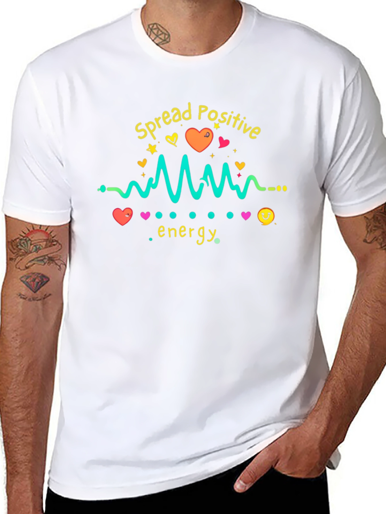 Spread Positive Energy Graphic Tee