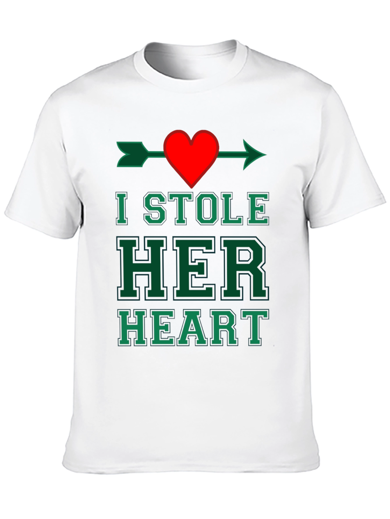 I Stole Her Heart T-Shirt: Cupids Arrow Tee