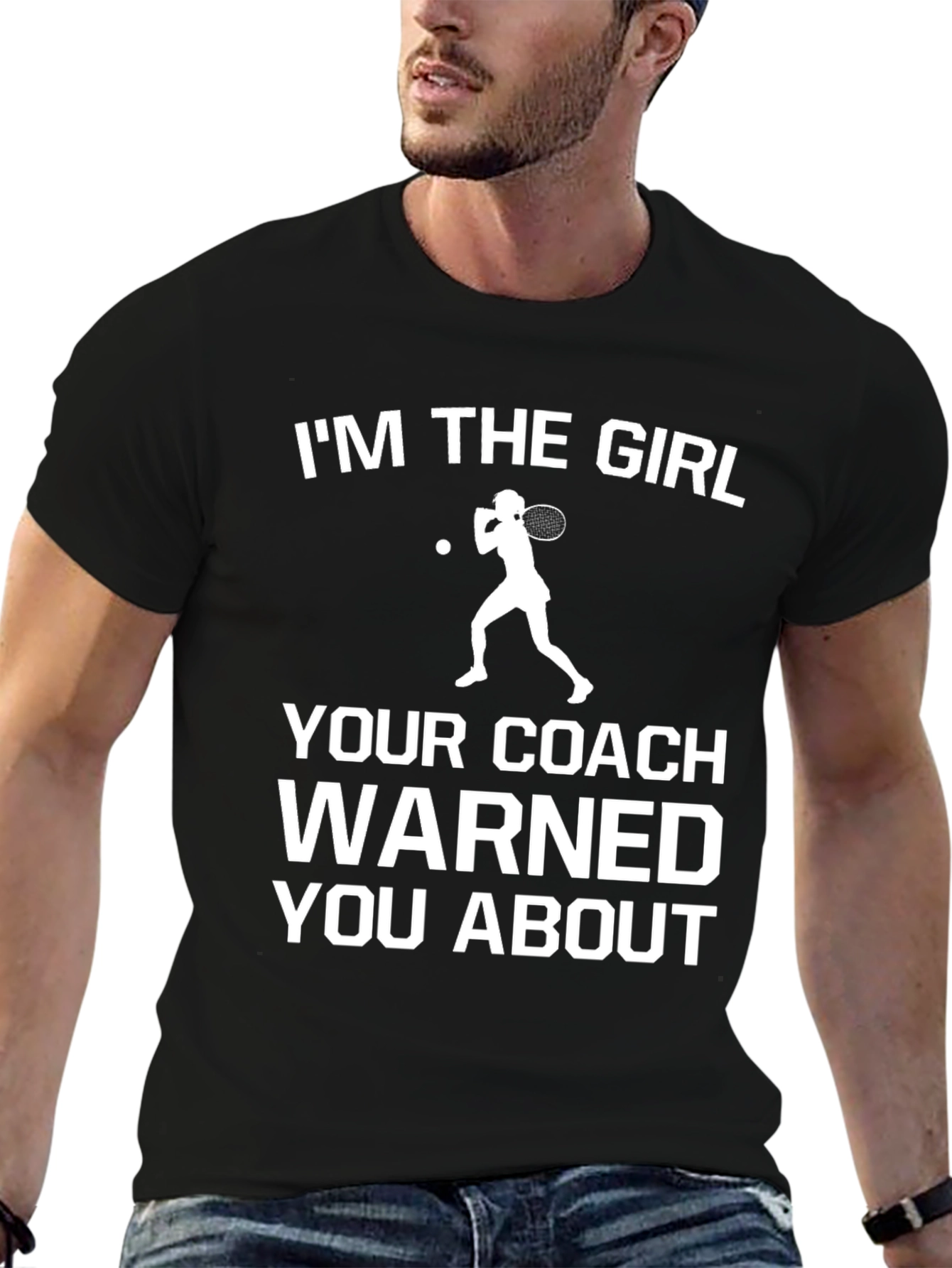 Im The Girl Tennis T-Shirt