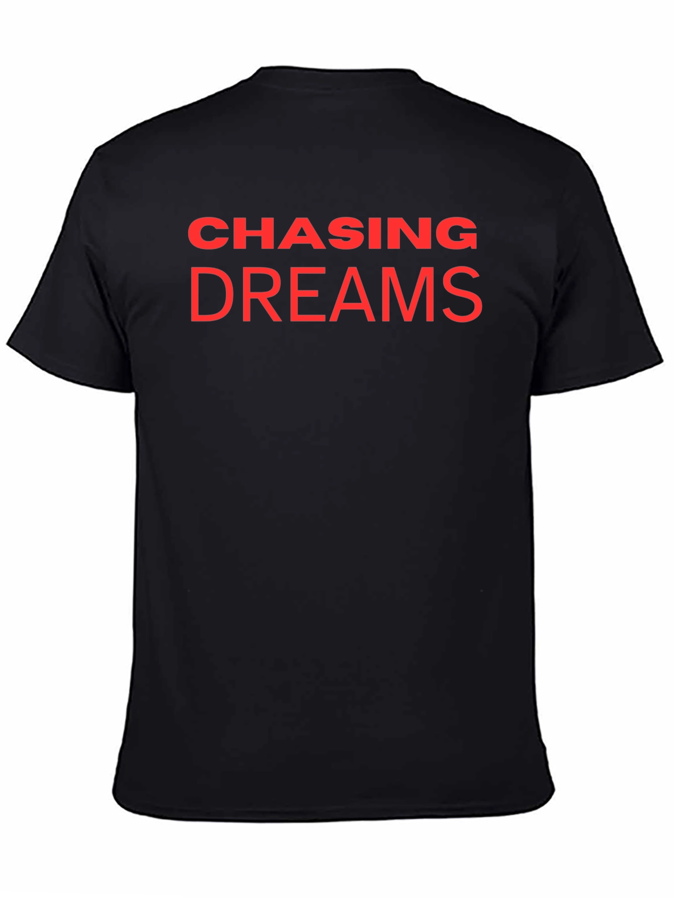 Chasing Dreams Graphic T-Shirt - Black