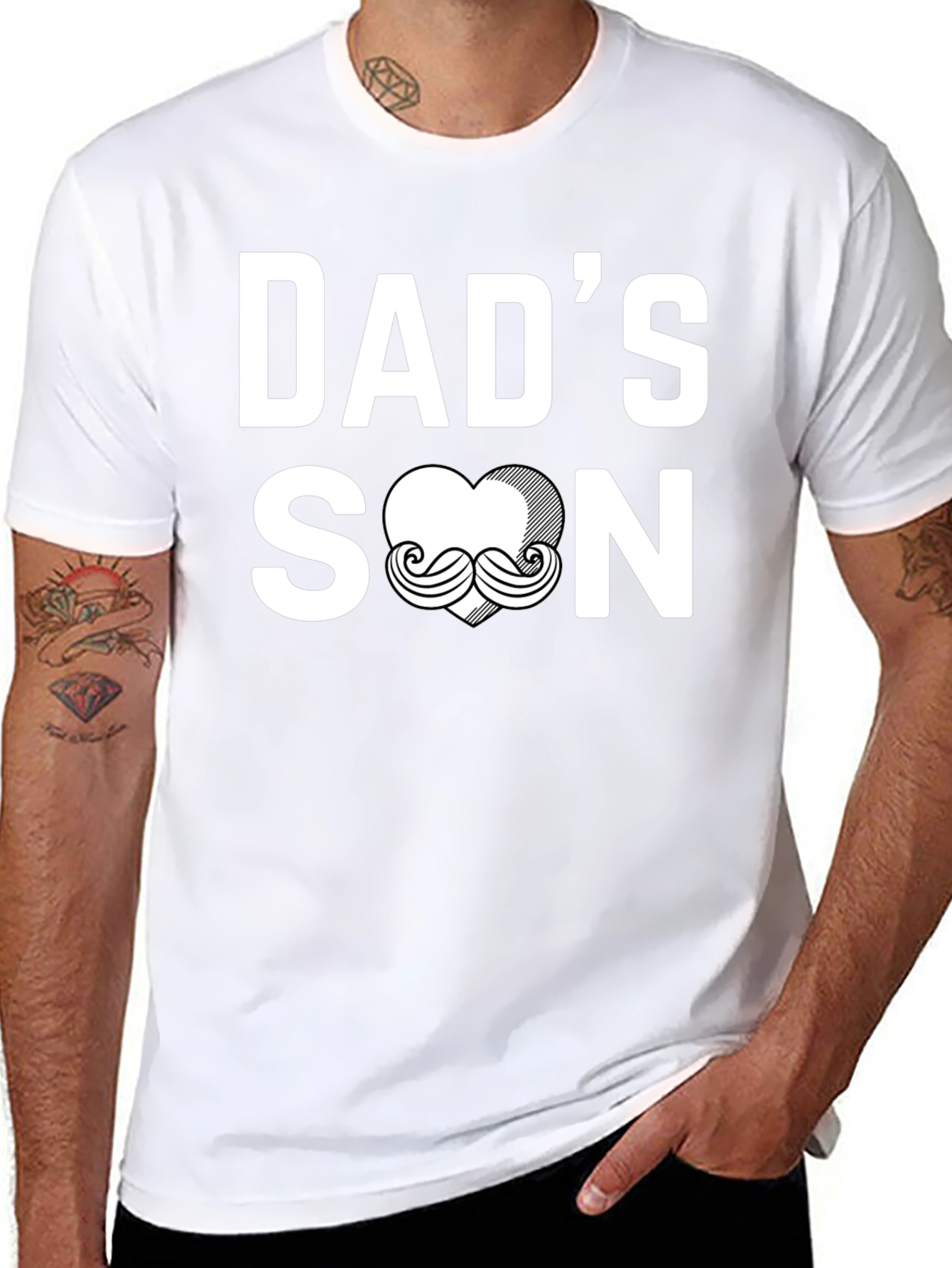 Dads Son T-Shirt - Funny Fathers Day Gift