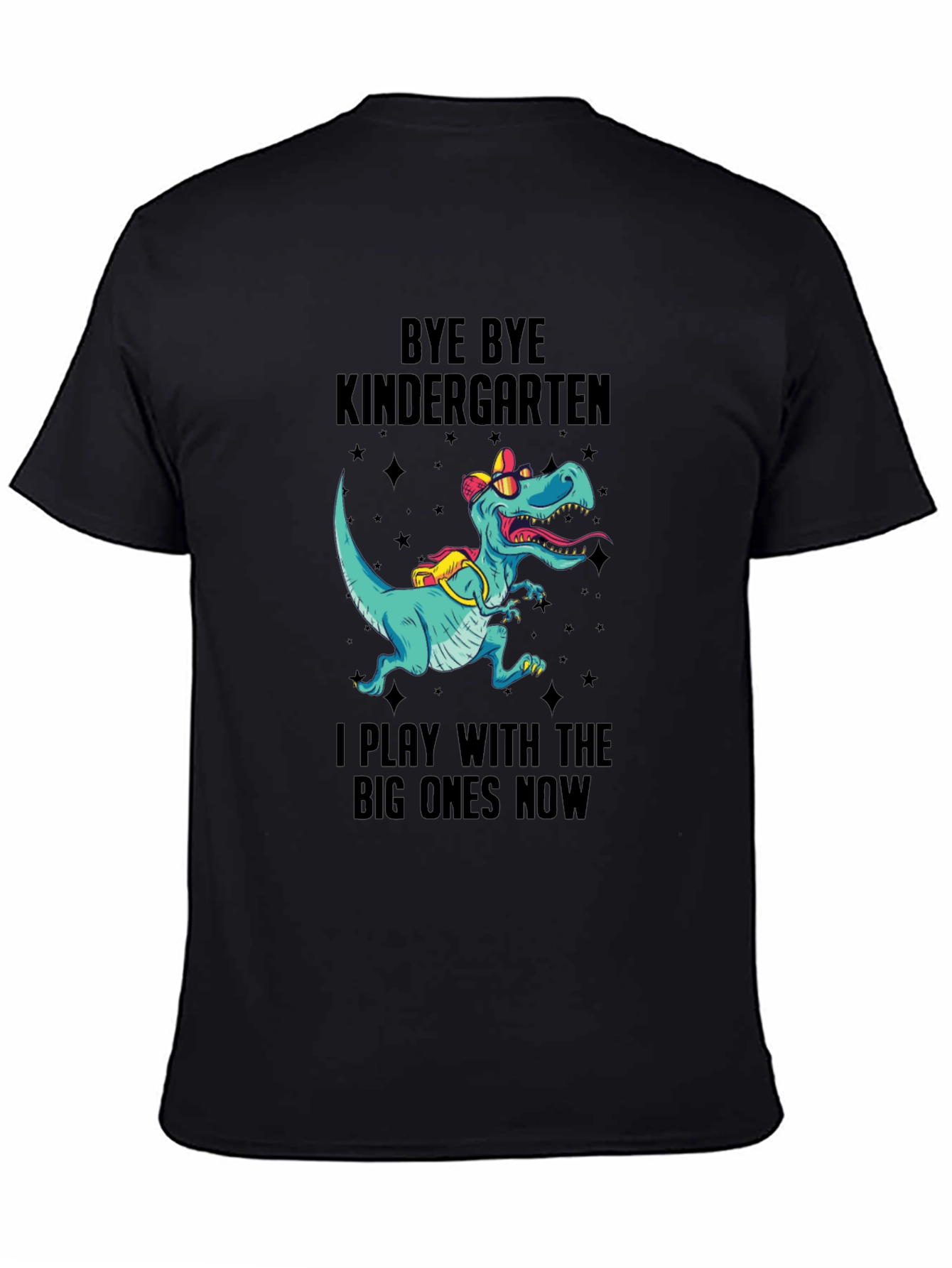 Bye Bye Kindergarten Dinosaur T-Shirt