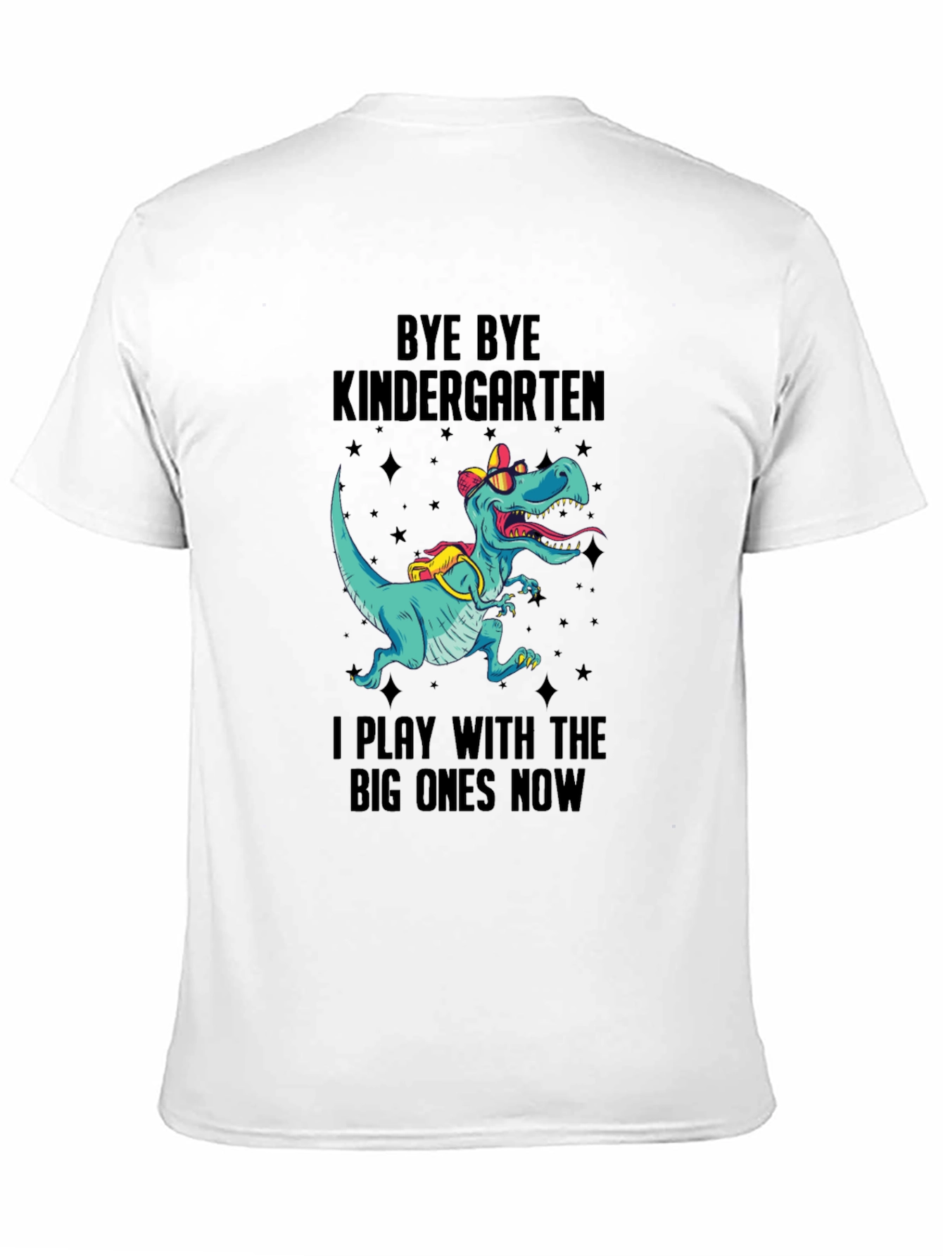 Bye Bye Kindergarten Dinosaur T-Shirt
