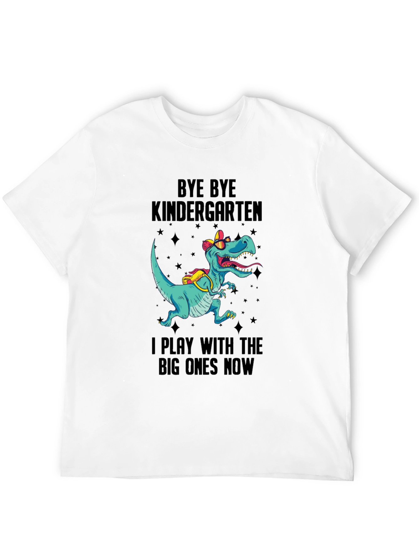 Bye Bye Kindergarten Dinosaur T-Shirt