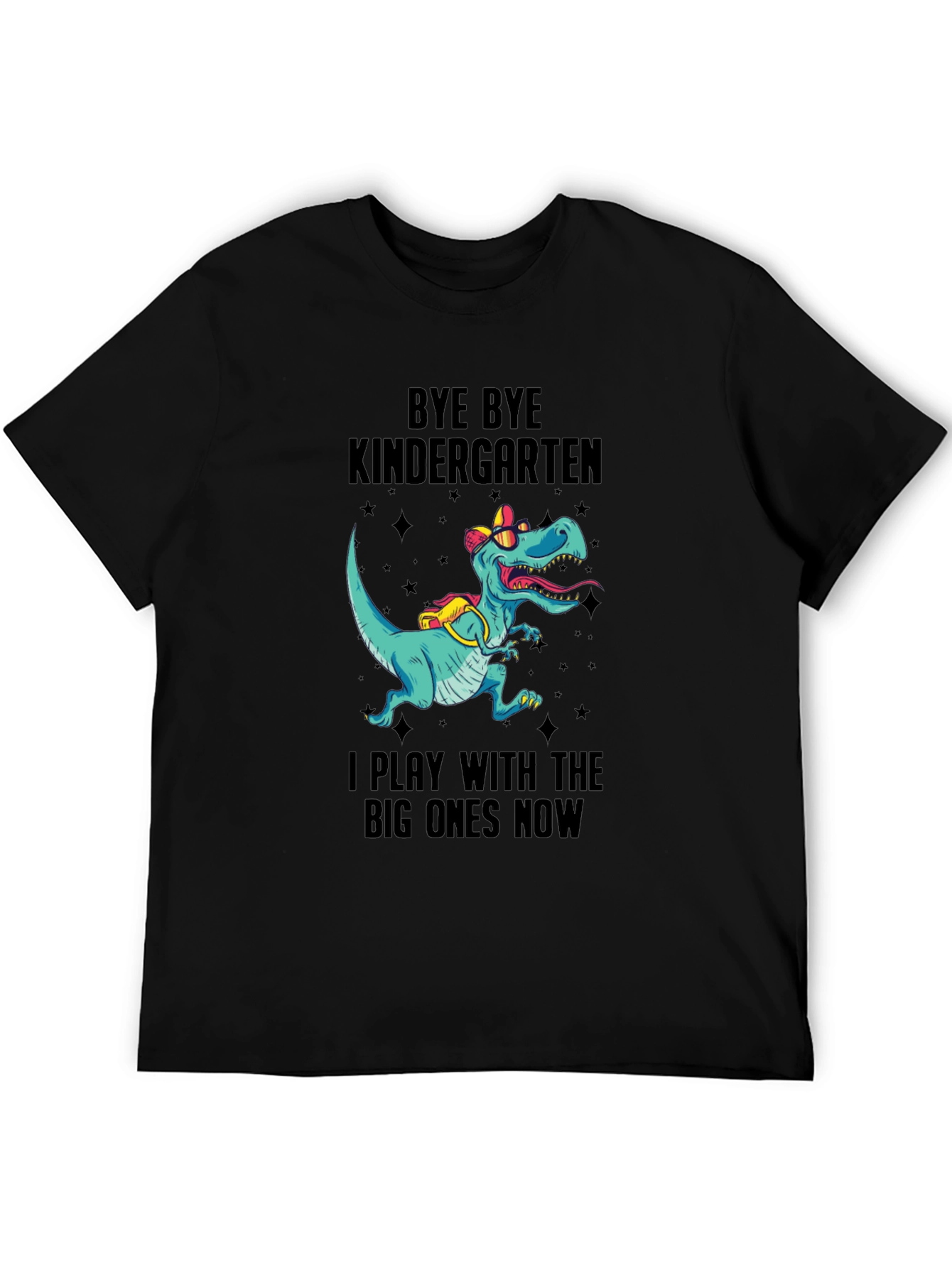 Bye Bye Kindergarten Dinosaur T-Shirt