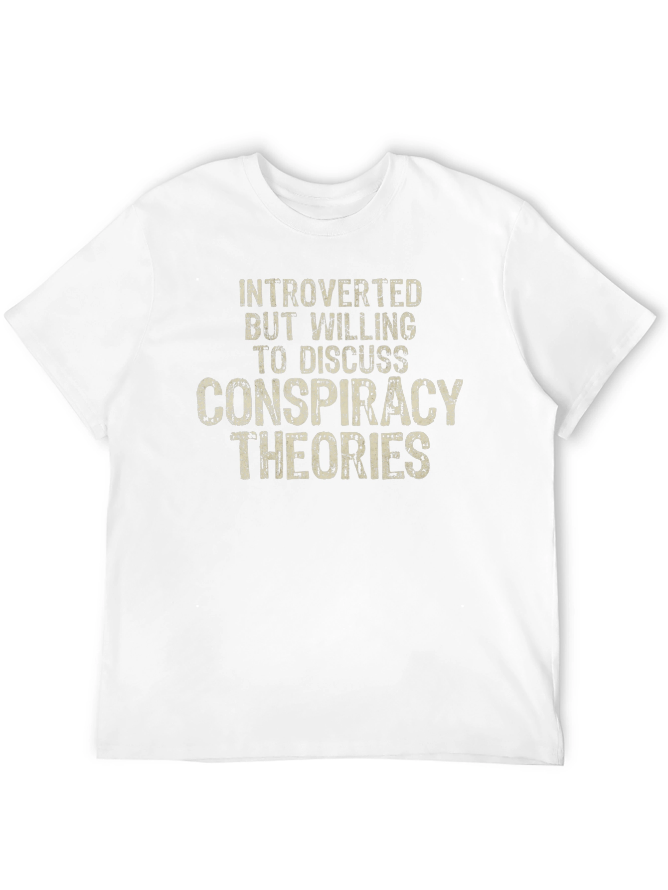 Introverted Conspiracy Theories T-Shirt