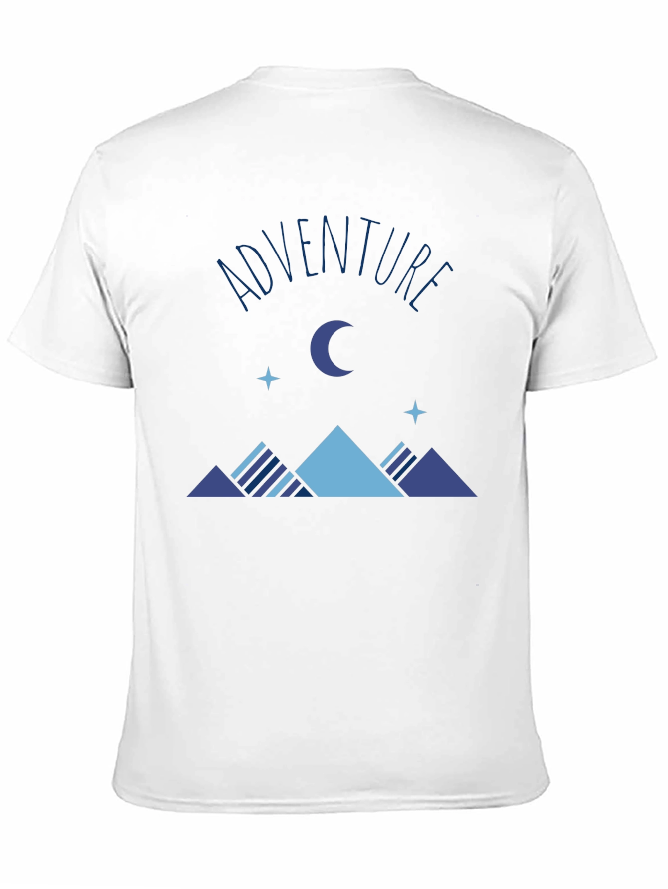 Adventure Graphic Print Tee - Mens Black T-Shirt