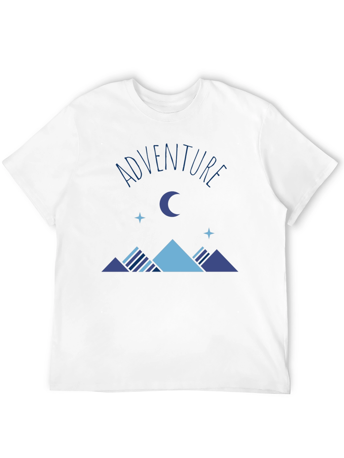 Adventure Graphic Print Tee - Mens Black T-Shirt