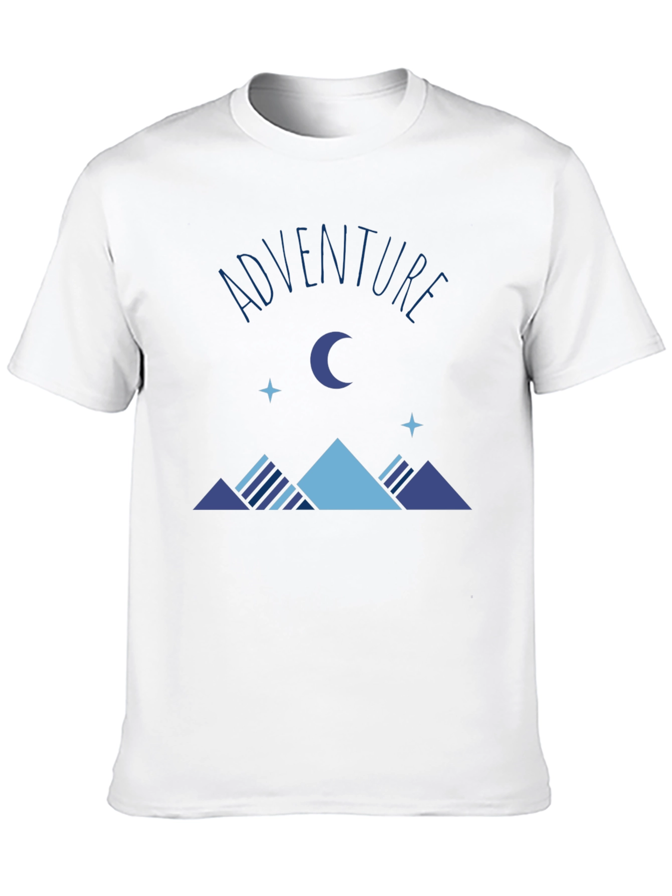 Adventure Graphic Print Tee - Mens Black T-Shirt