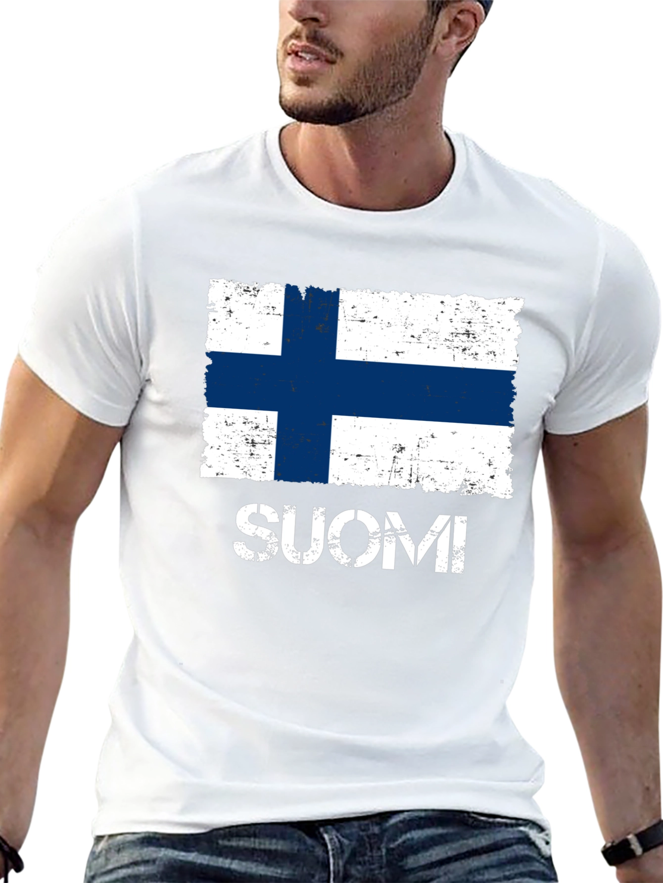 Finland Flag T-Shirt - Suomi Pride Tee