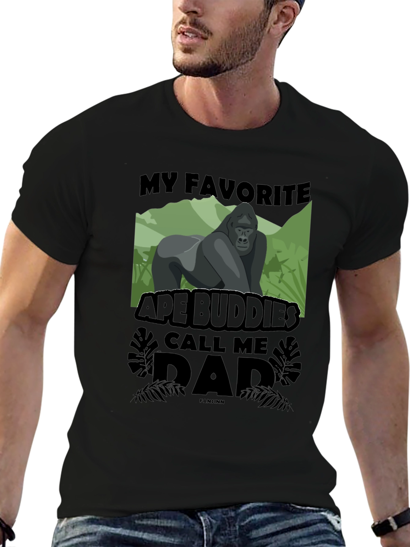 My Favorite Ape Buddies Call Me Dad T-Shirt