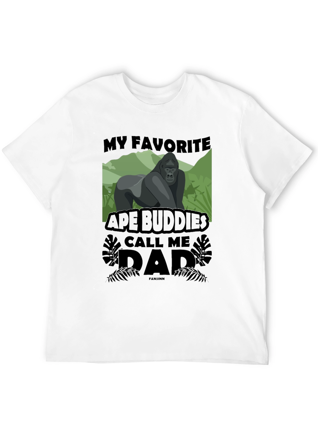My Favorite Ape Buddies Call Me Dad T-Shirt