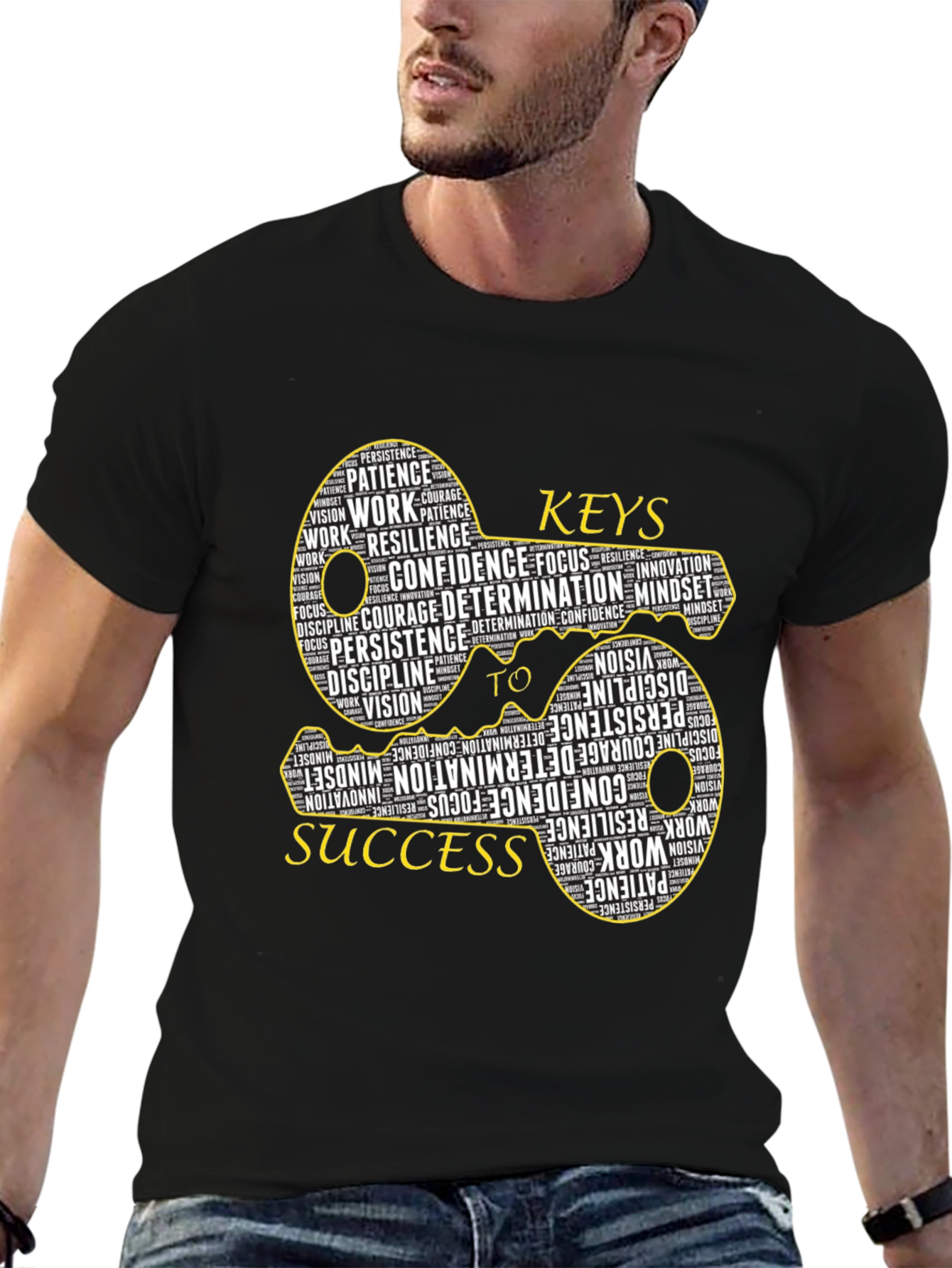 Keys to Success Graphic T-Shirt