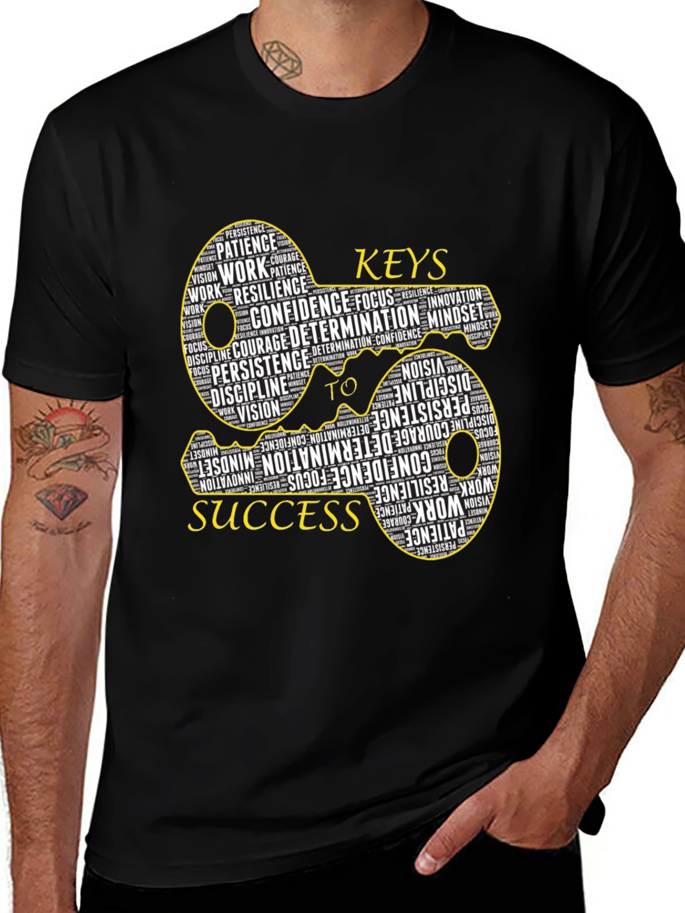 Keys to Success Graphic T-Shirt