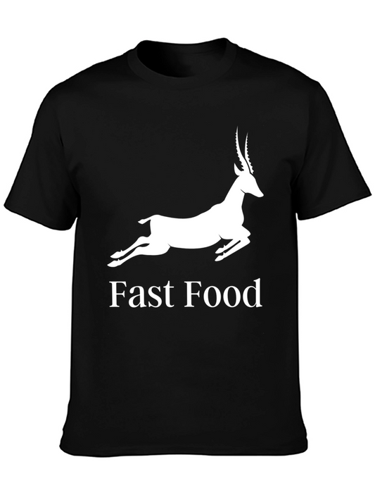 Fast Food Gazelle Graphic T-Shirt
