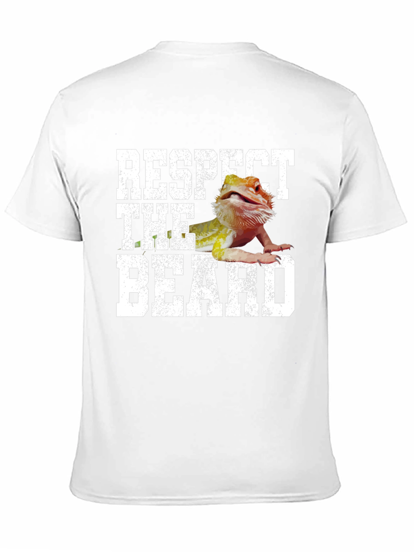 Respect The Beard T-Shirt Bearded Dragon Tee
