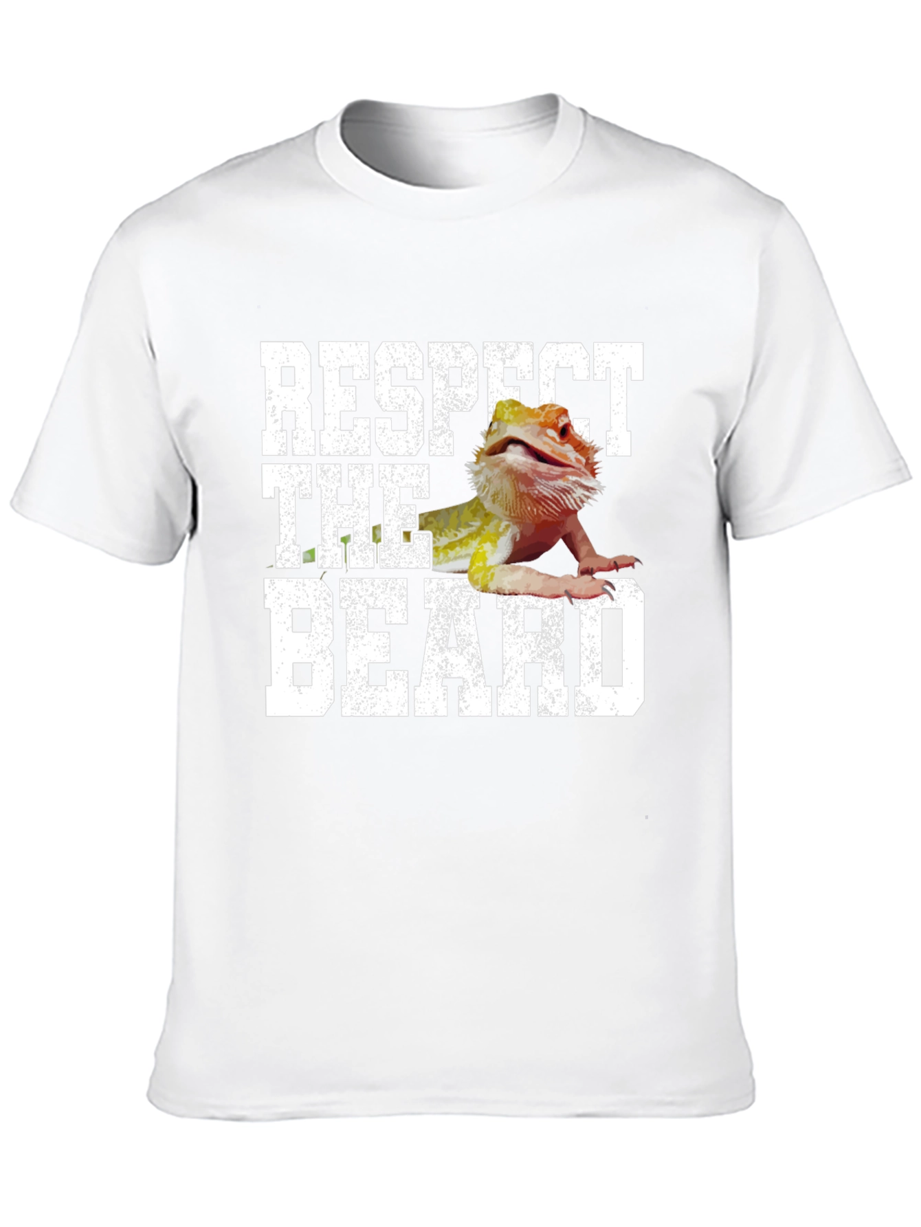 Respect The Beard T-Shirt Bearded Dragon Tee