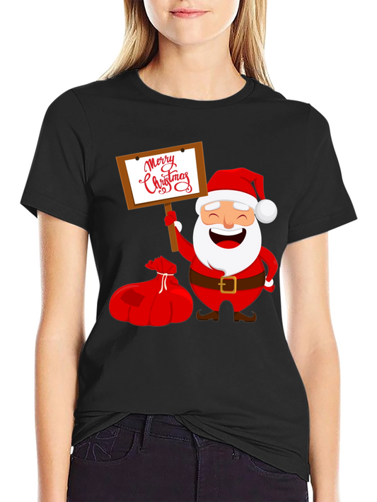 Merry Christmas Santa Graphic Tee