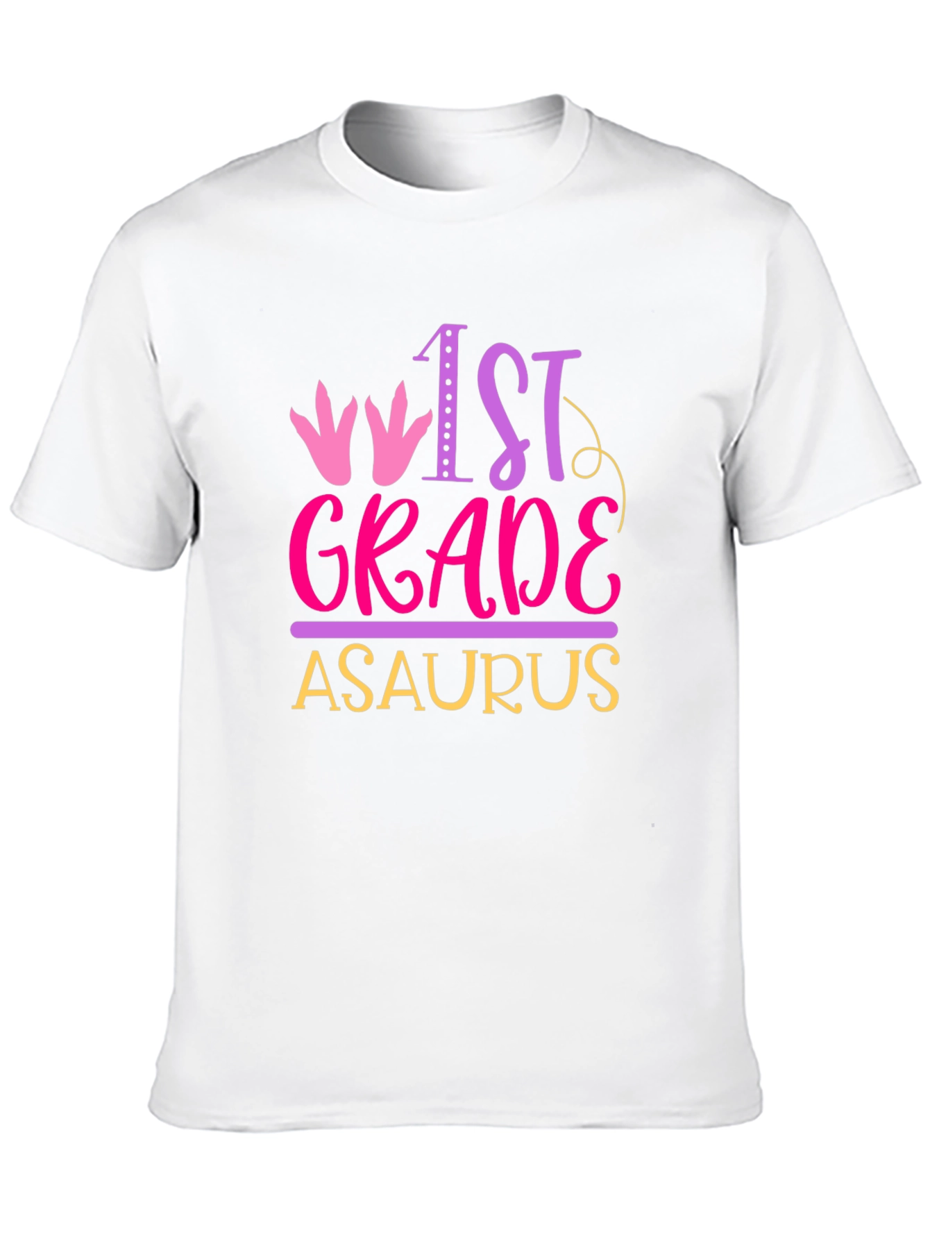 1st Grade Asaurus Dinosaur T-Shirt
