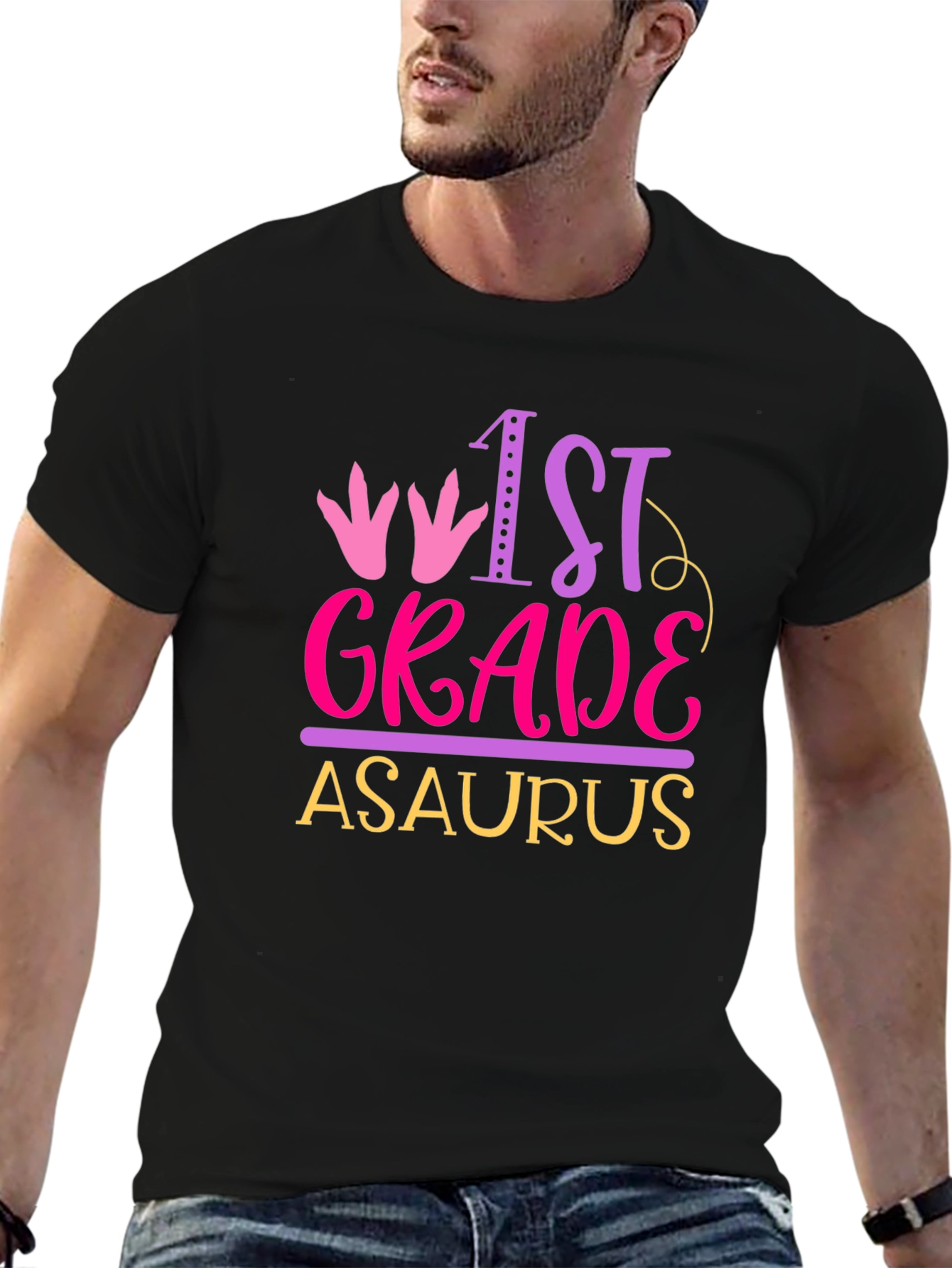 1st Grade Asaurus Dinosaur T-Shirt
