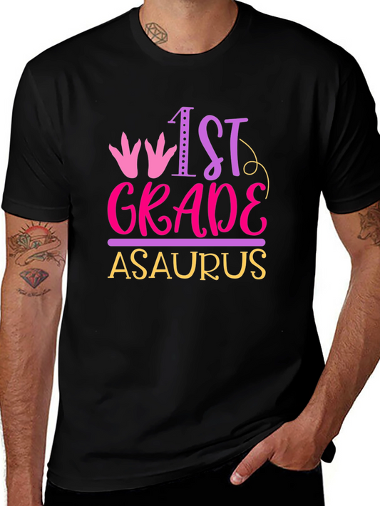 1st Grade Asaurus Dinosaur T-Shirt