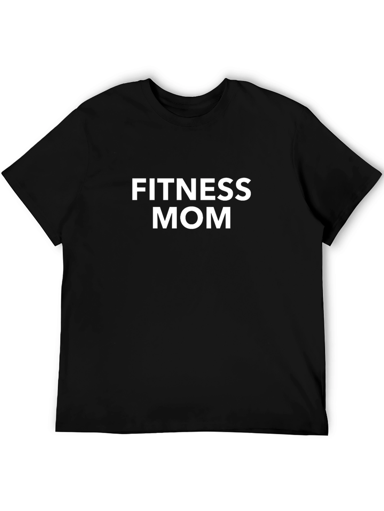 Fitness Mom Black T-Shirt