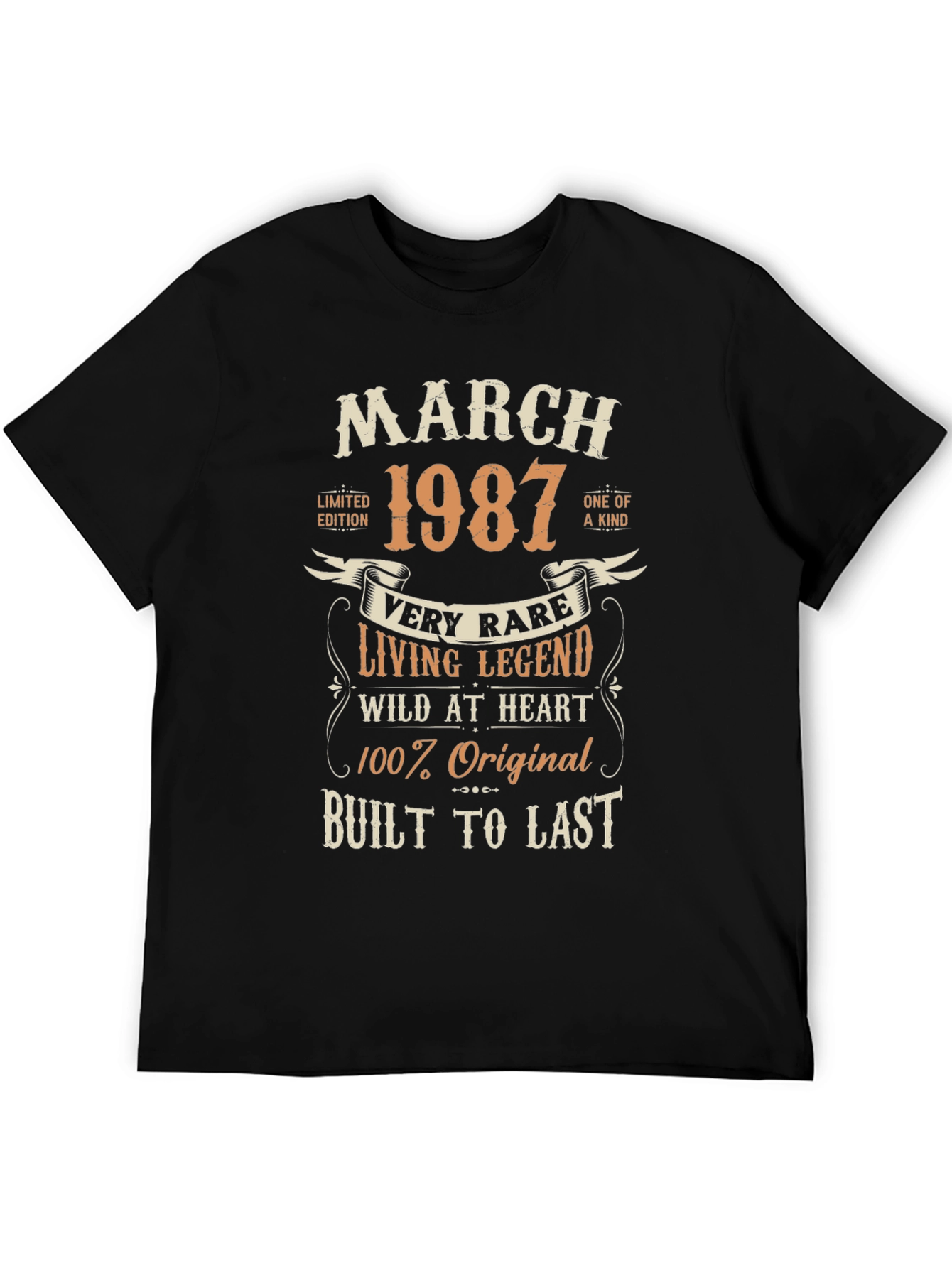 March 1987 Limited Edition Living Legend Graphic Tee