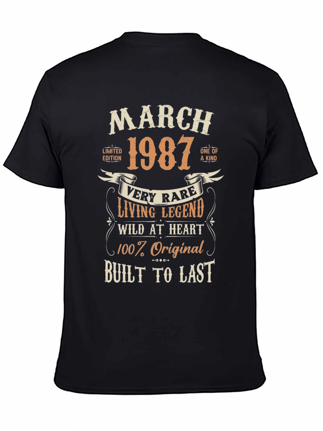 March 1987 Limited Edition Living Legend Graphic Tee